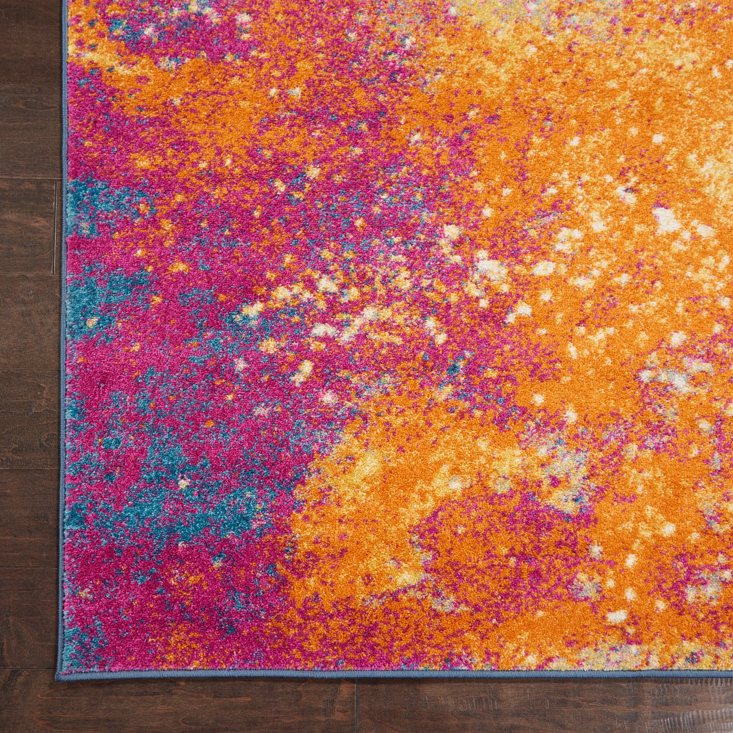 Nourison Passion 1'10" x 6' Sunburst Modern Indoor Rug