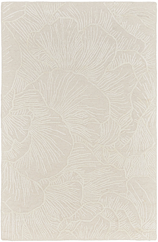 Nourison Avra 3'9" x 5'9" Ivory Modern Indoor Rug