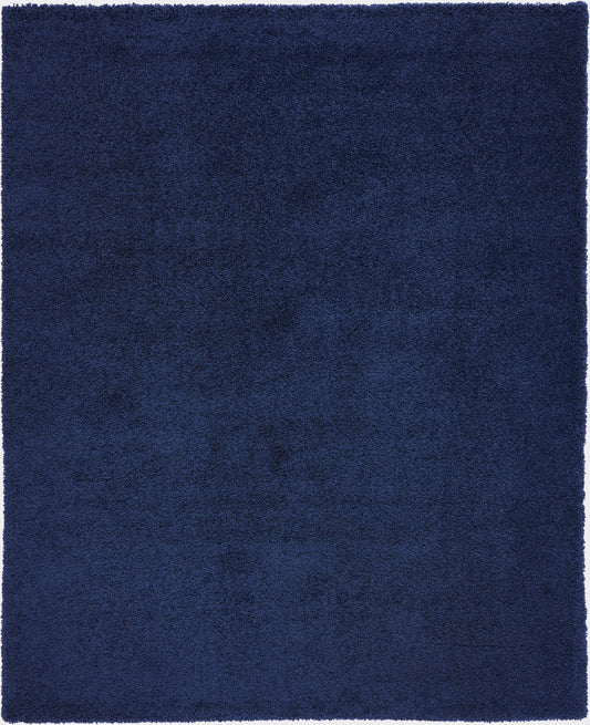 Nourison Malibu Shag 6' x 9' Navy Shag Indoor Rug