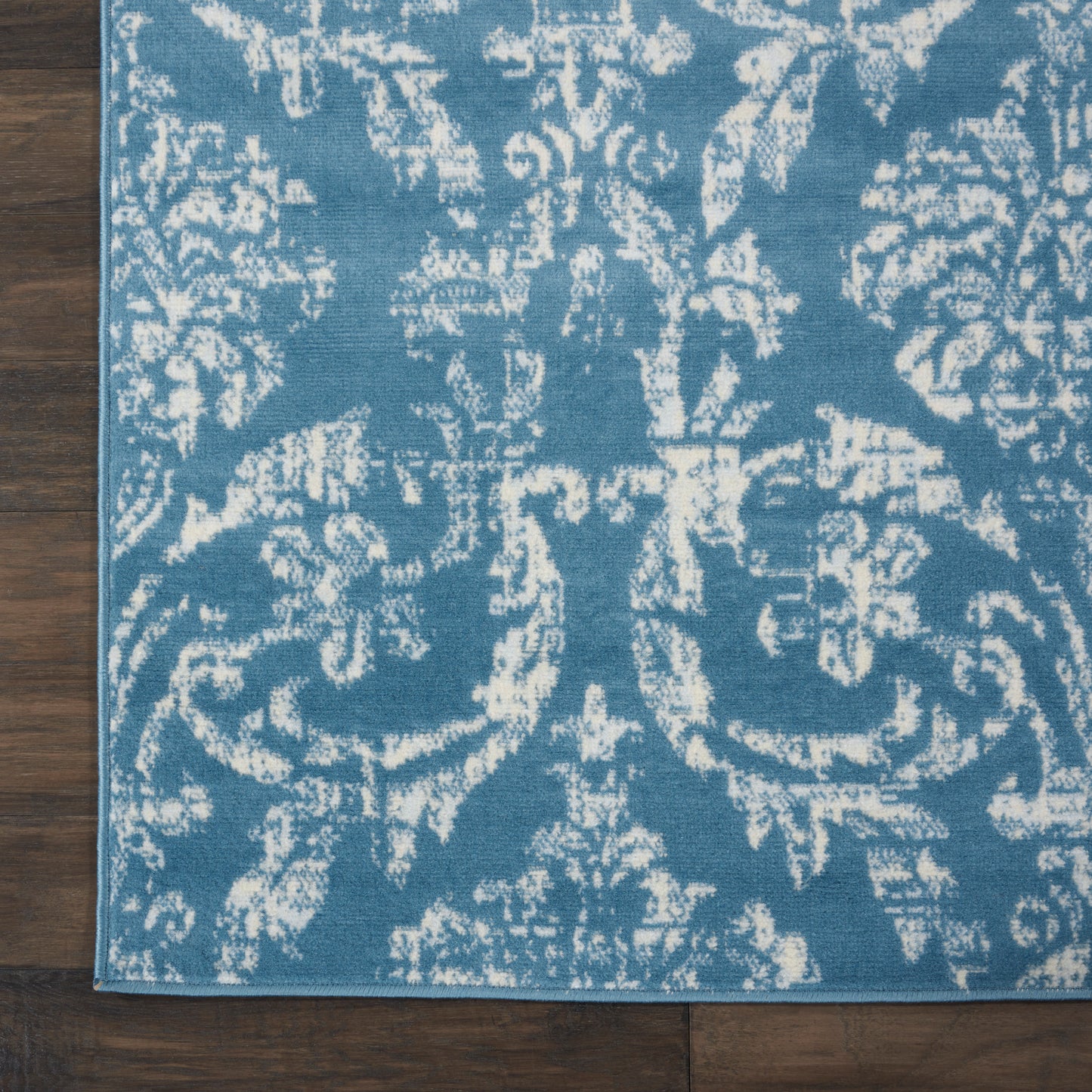 Nourison Jubilant 7'10" x 9'10" Blue Vintage Indoor Rug