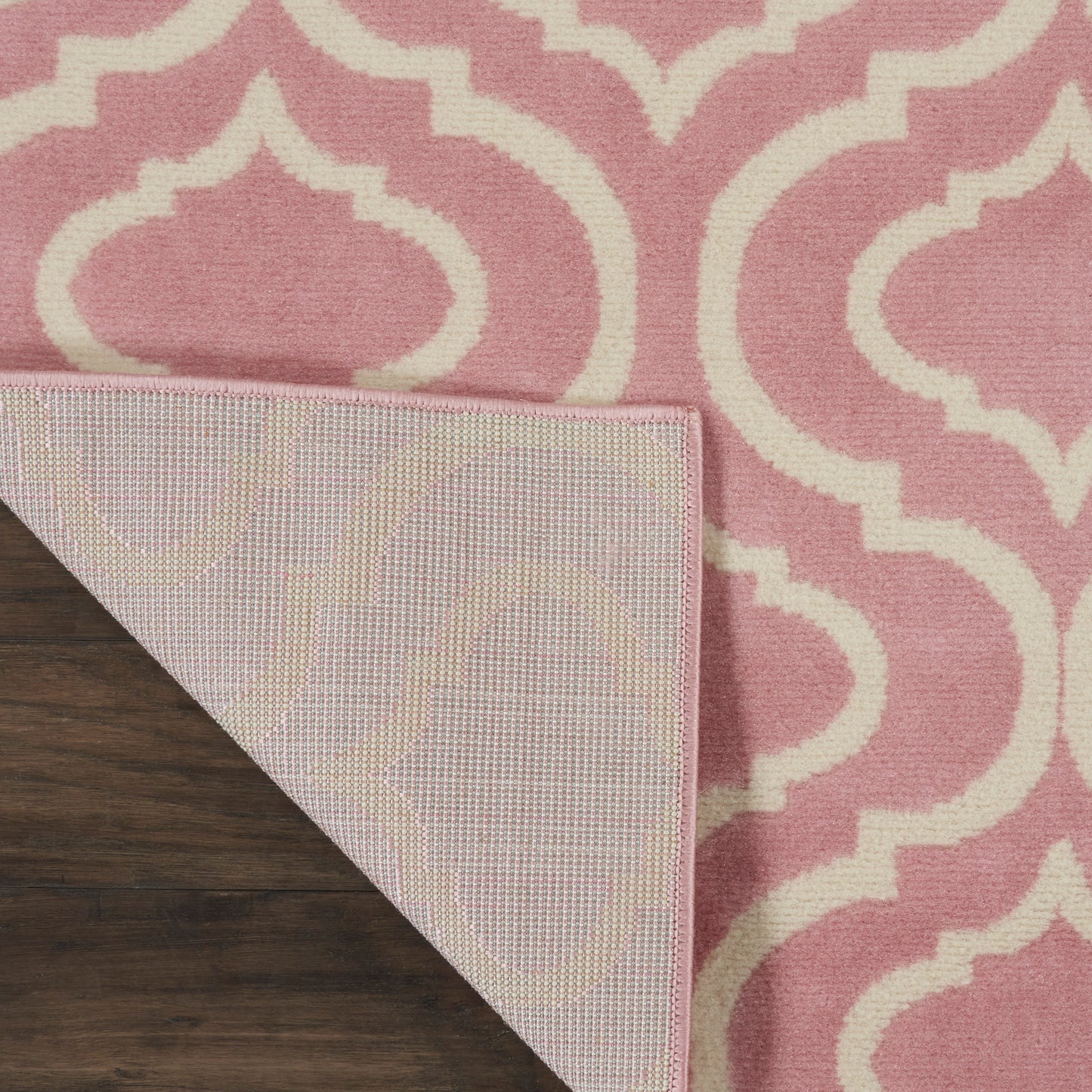 Nourison Jubilant 7'10" x 9'10" Pink Contemporary Indoor Rug
