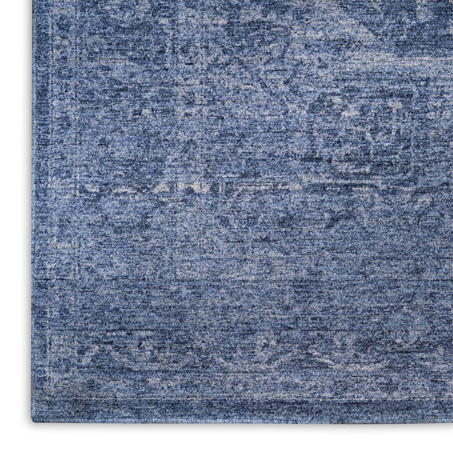 DKNY Pure Shades 4' x 6' Blue Vintage Indoor Rug