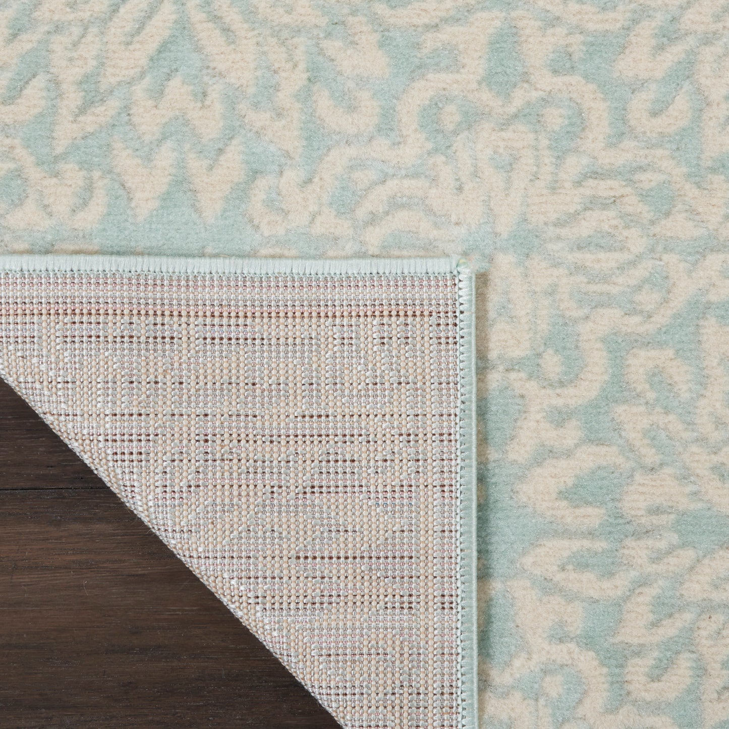 Nourison Jubilant 2' x 4' Ivory Green Farmhouse Indoor Rug