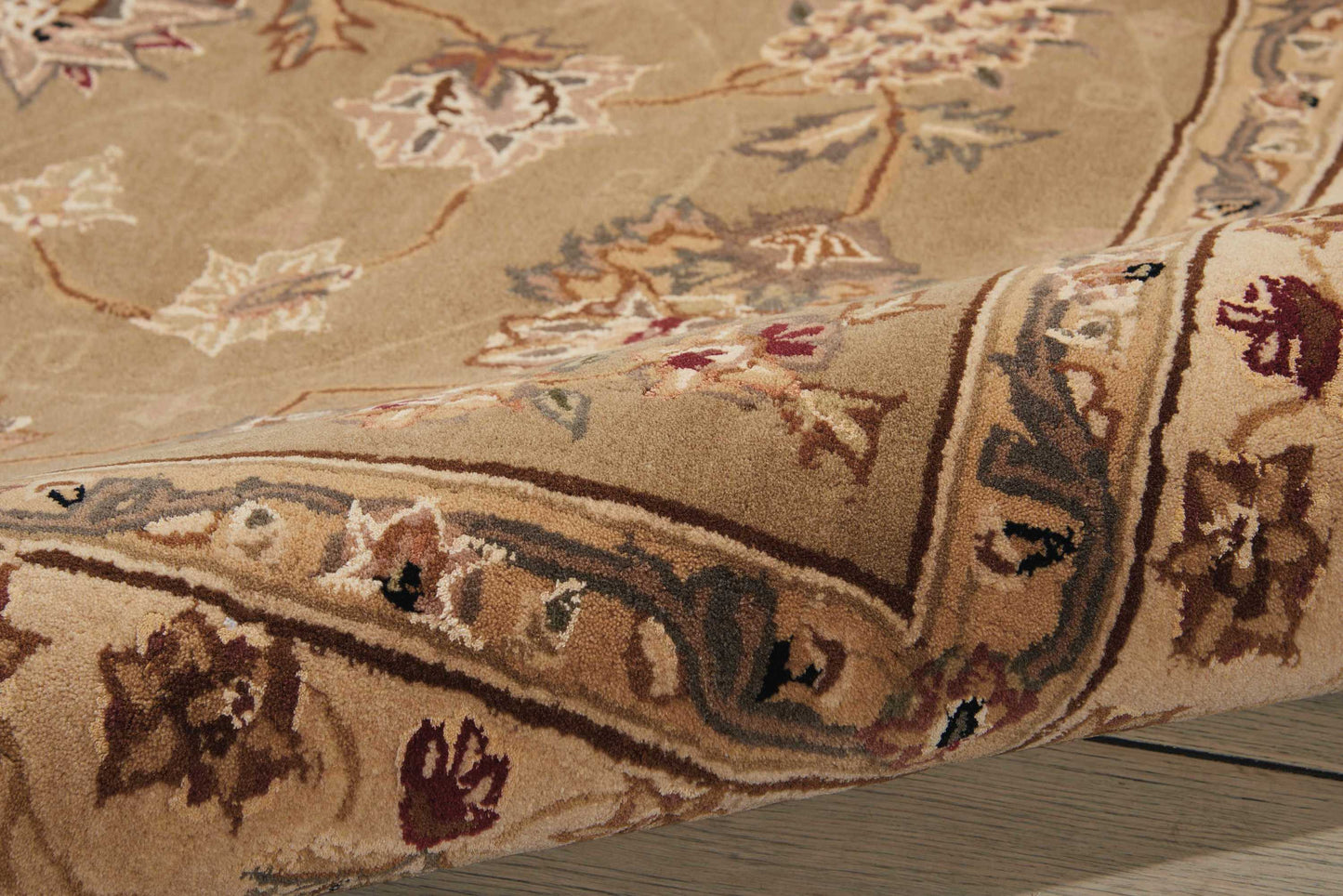 Nourison Nourison 2000 2'3" x 8' Olive Traditional Indoor Rug