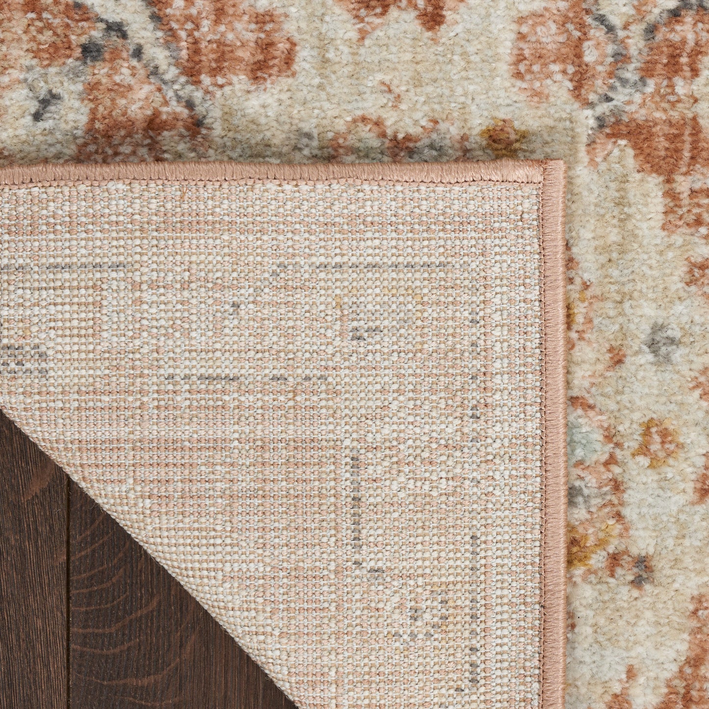 Nourison Oushak Home 5'5" x 7'3" Rust Vintage Indoor Rug