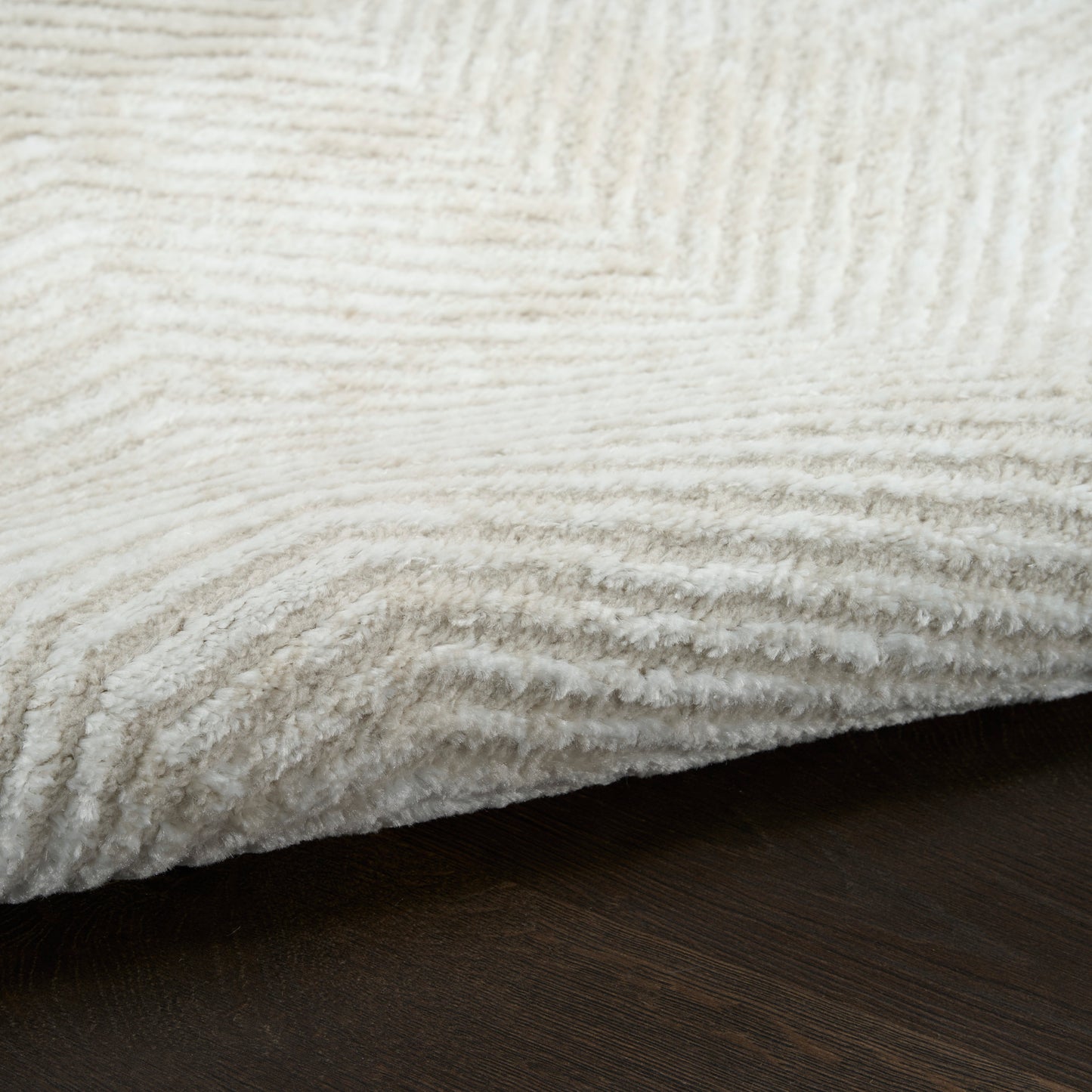 Nourison Dekor 7'10" x 9'10" Ivory Beige Modern Indoor Rug