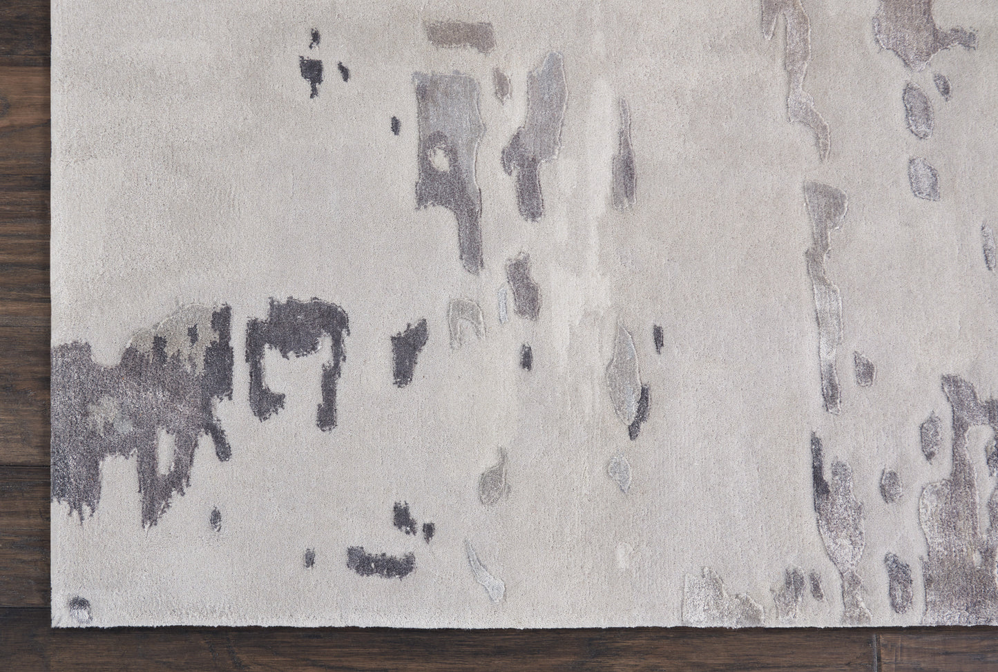 Nourison Prismatic 8'6" x 11'6" Silver Grey Modern Indoor Rug
