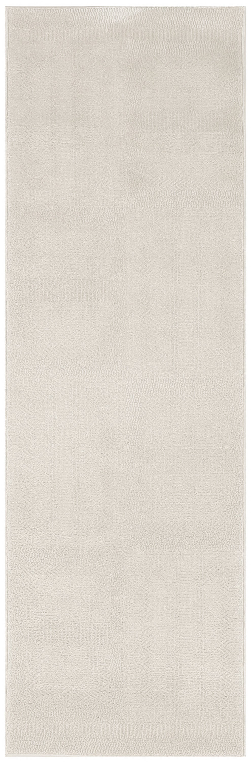 Nourison Nordic 2' x 6' Ivory Modern Indoor Rug