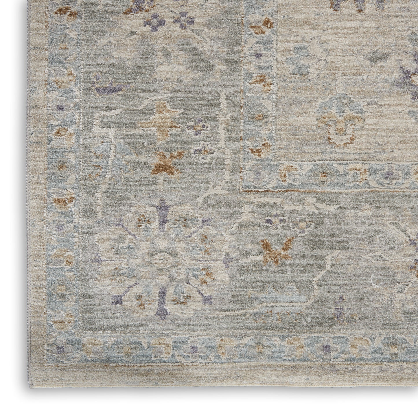 Nourison Infinite 9'3" x 12'7" Lt Grey Vintage Indoor Rug