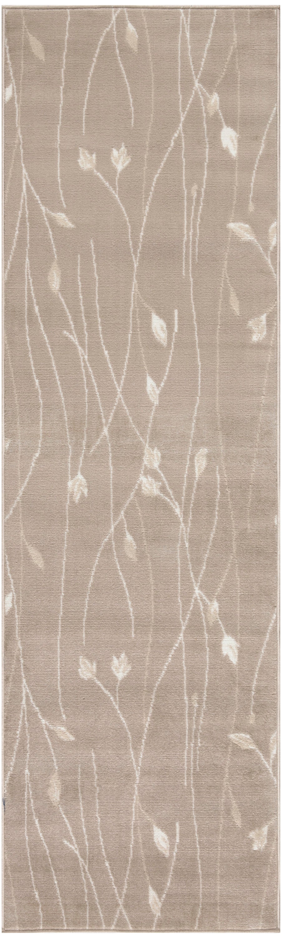 Nourison Grafix 2' x 6' Beige Modern Indoor Rug