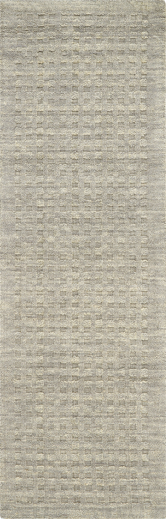 Nourison Marana 2'3" x 8' Charcoal Contemporary Indoor Rug