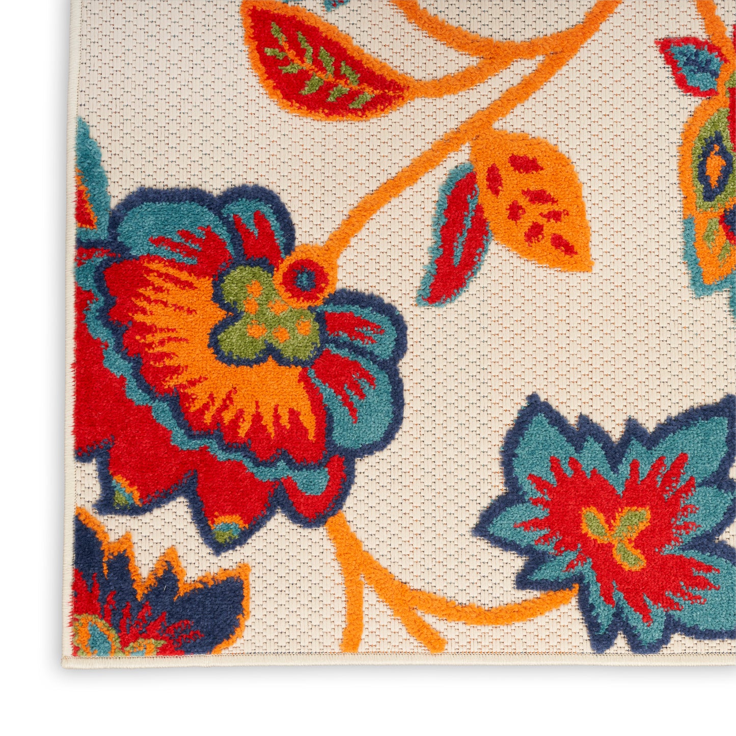 Nourison Aloha 2'8" x 4' Multicolor Contemporary Rug