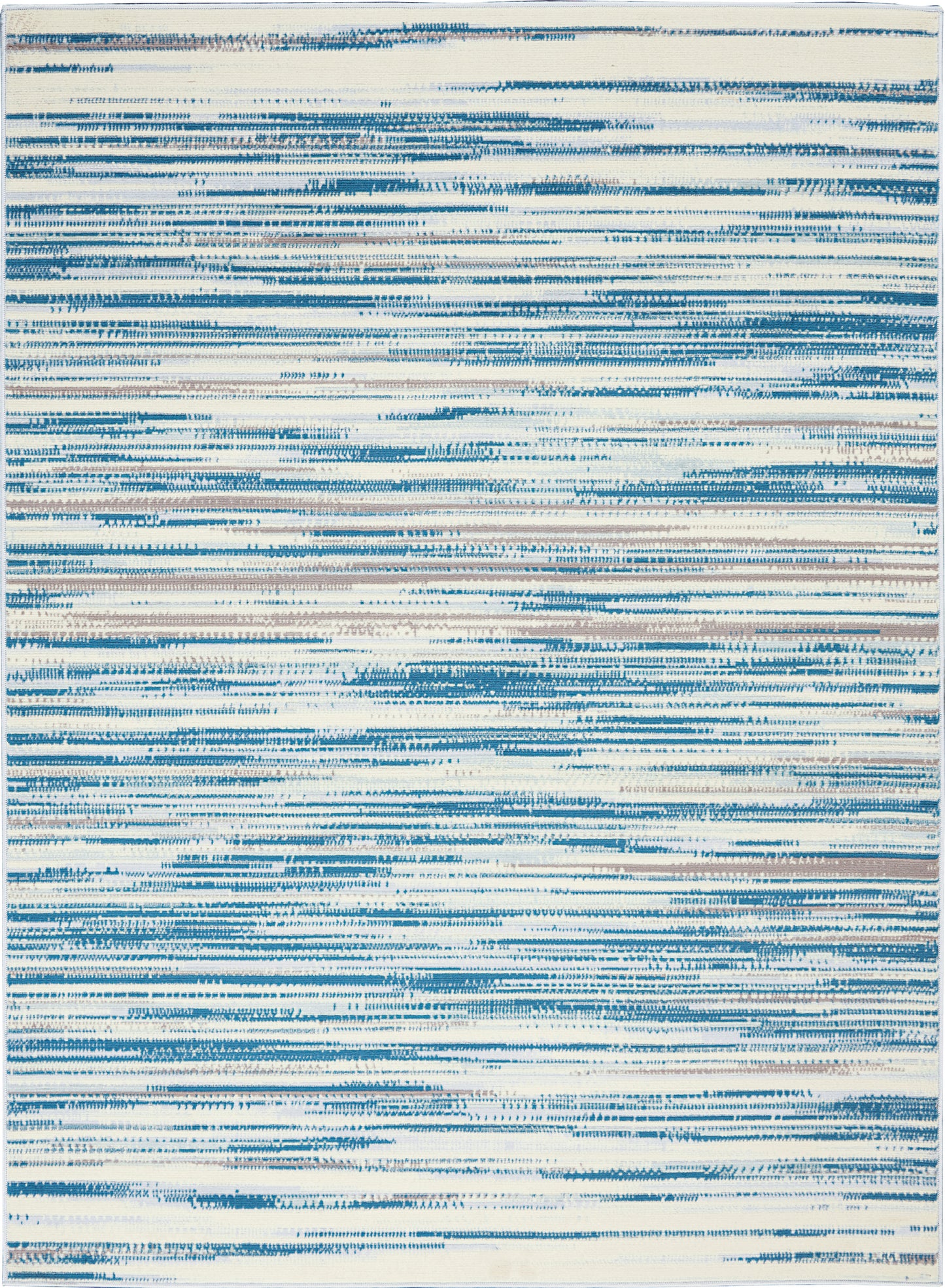 Nourison Jubilant 6' x 9' Blue Modern Indoor Rug