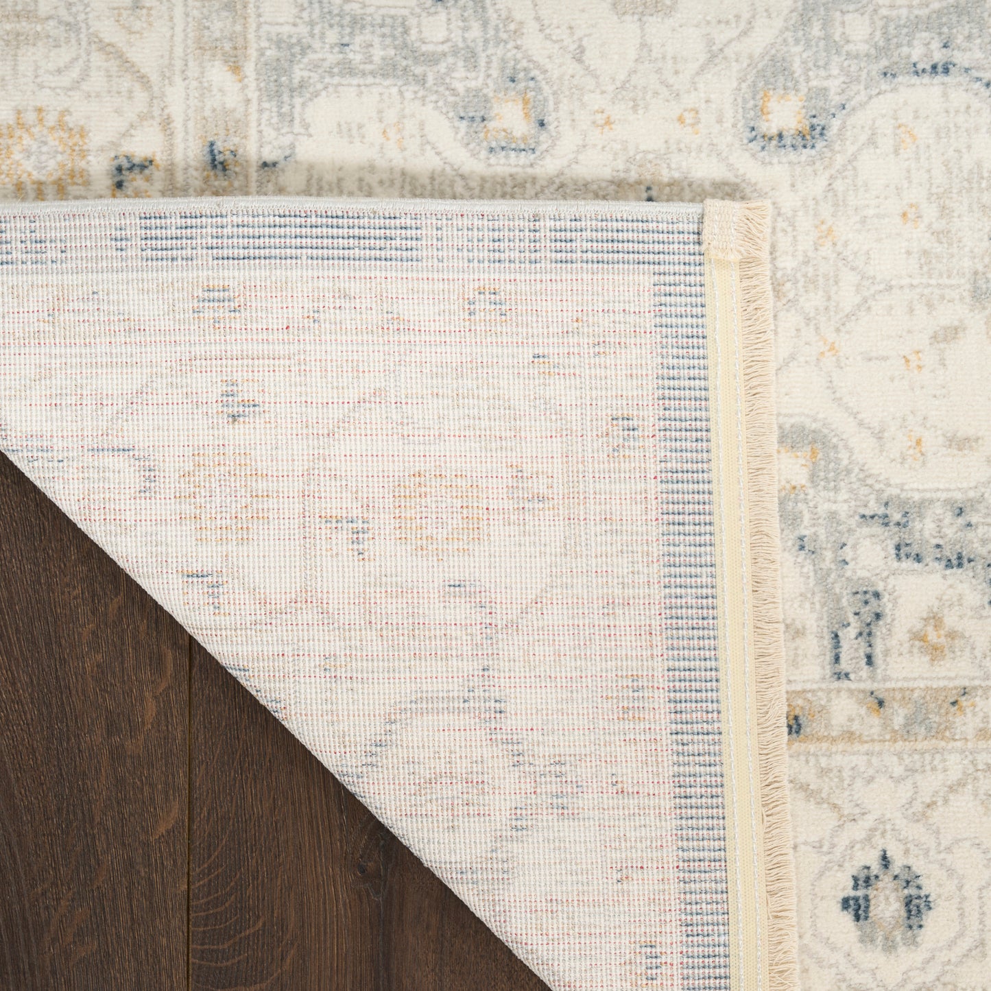 Nourison Pardis 7'10" x 9'10" Light Blue Vintage Indoor Rug