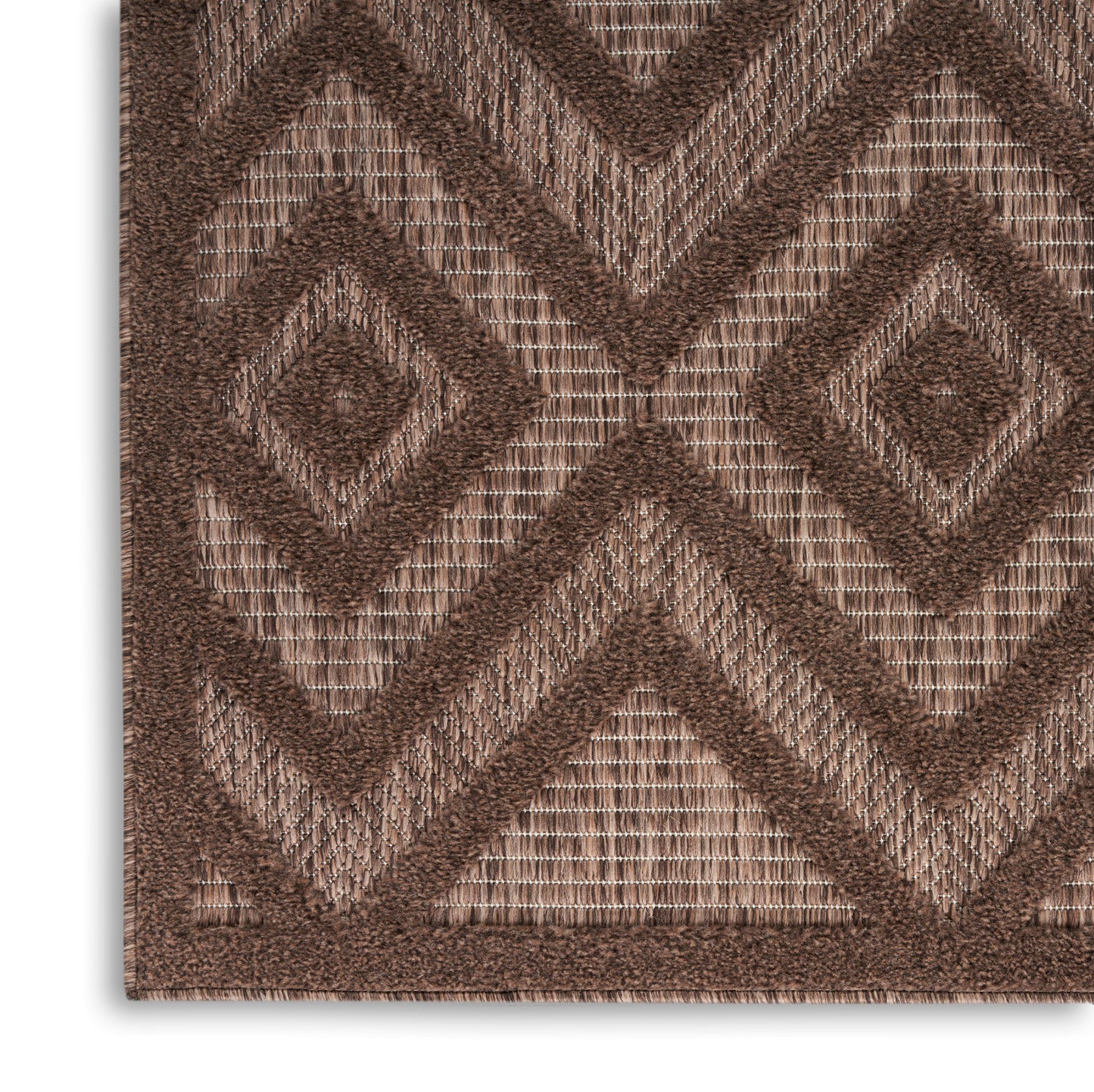 Nourison Versatile 8' x 10' Brown Modern Rug