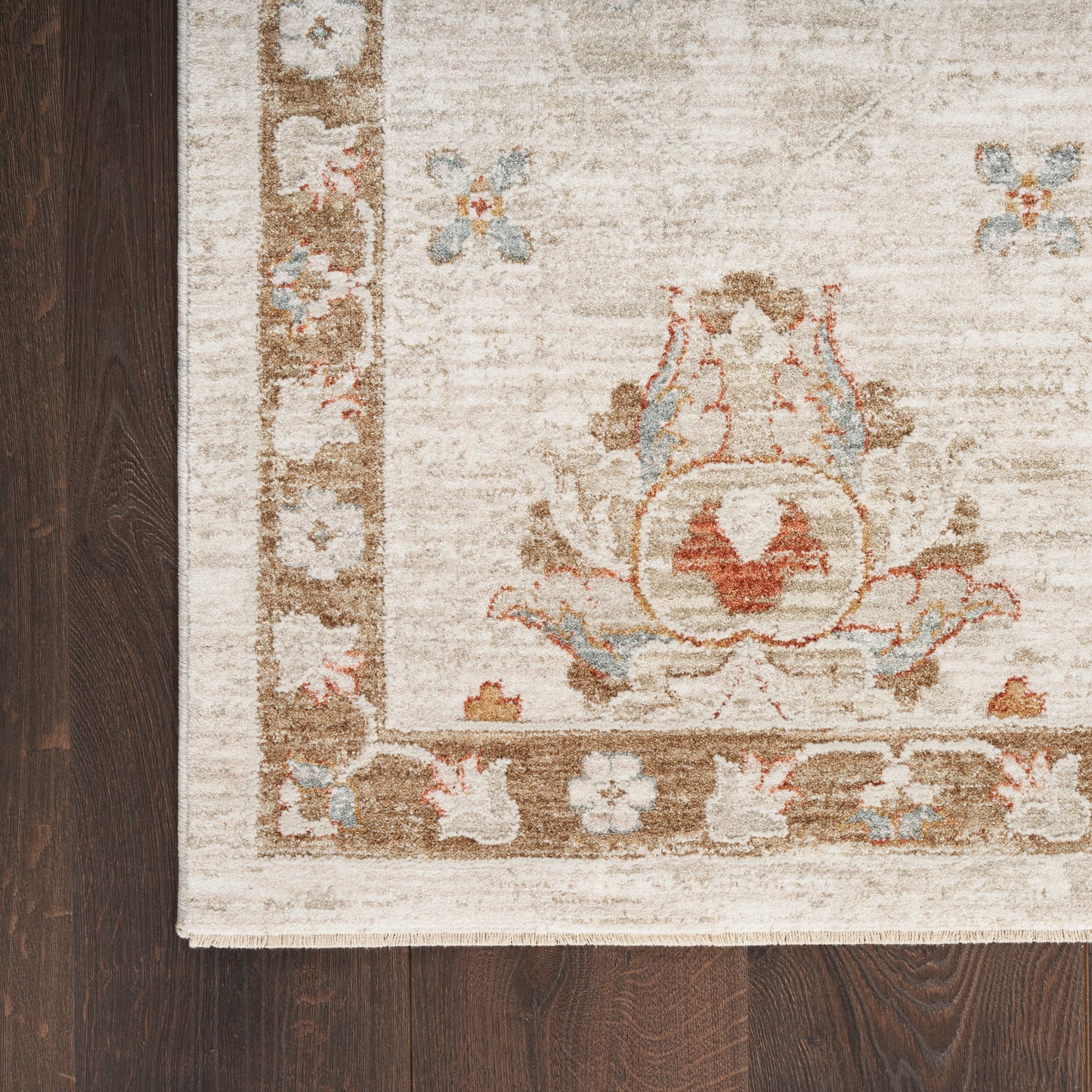 Nourison Infinite 2'3" x 10'2" Ivory Vintage Indoor Rug