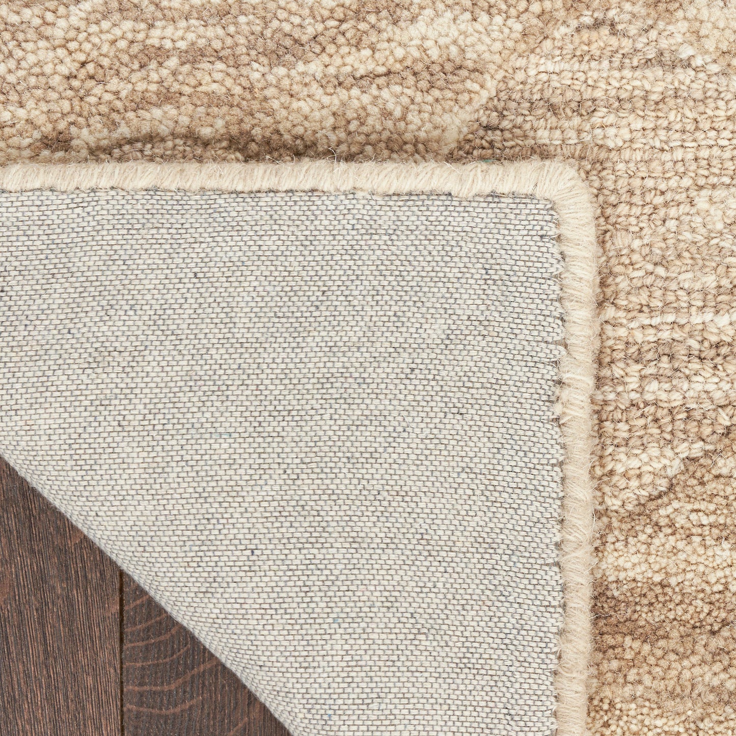 Nourison Graceful 2'3" x 7'6" Taupe Modern Indoor Rug