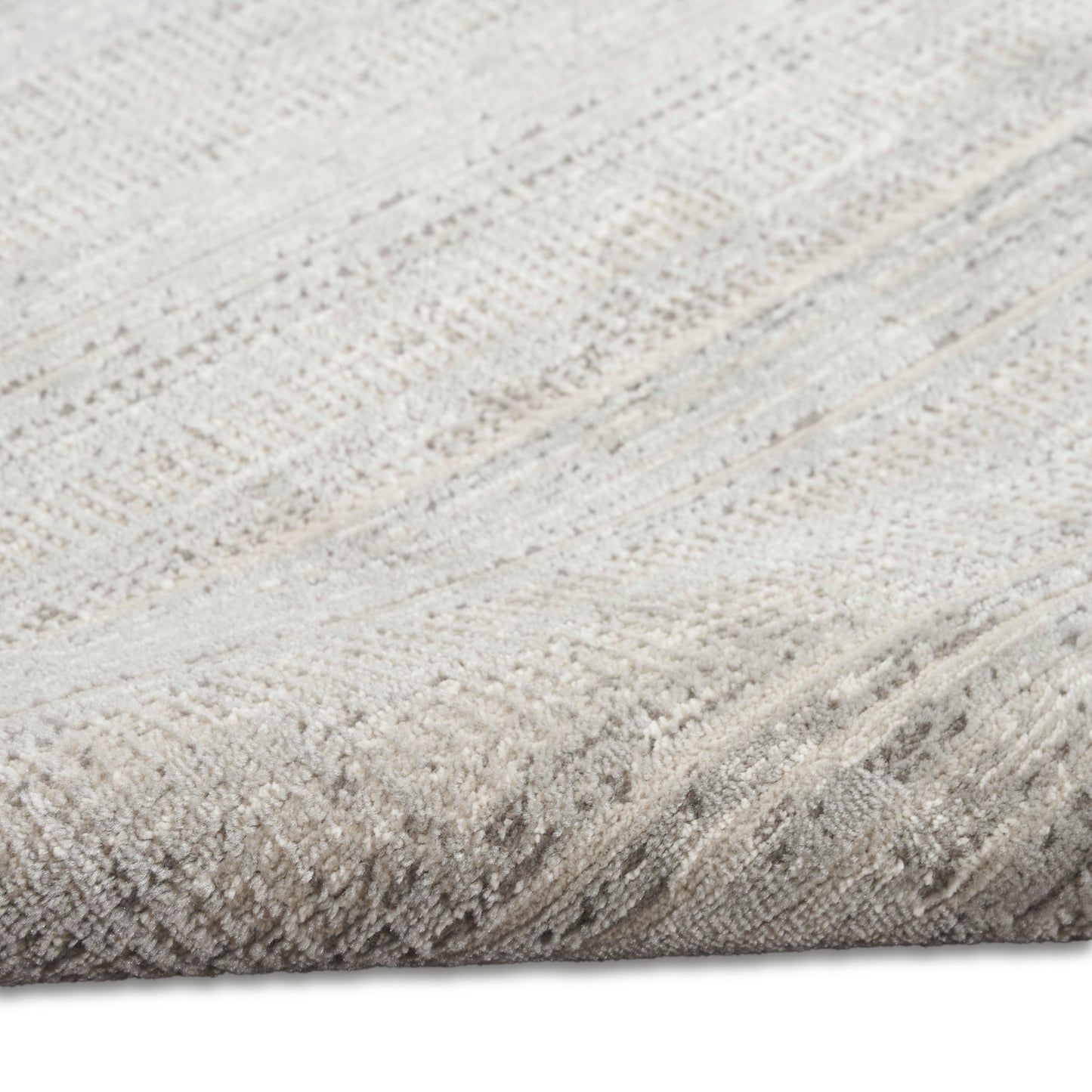Calvin Klein CK011 Verdant 5'3" x 7'3" Light Grey Modern Indoor Rug