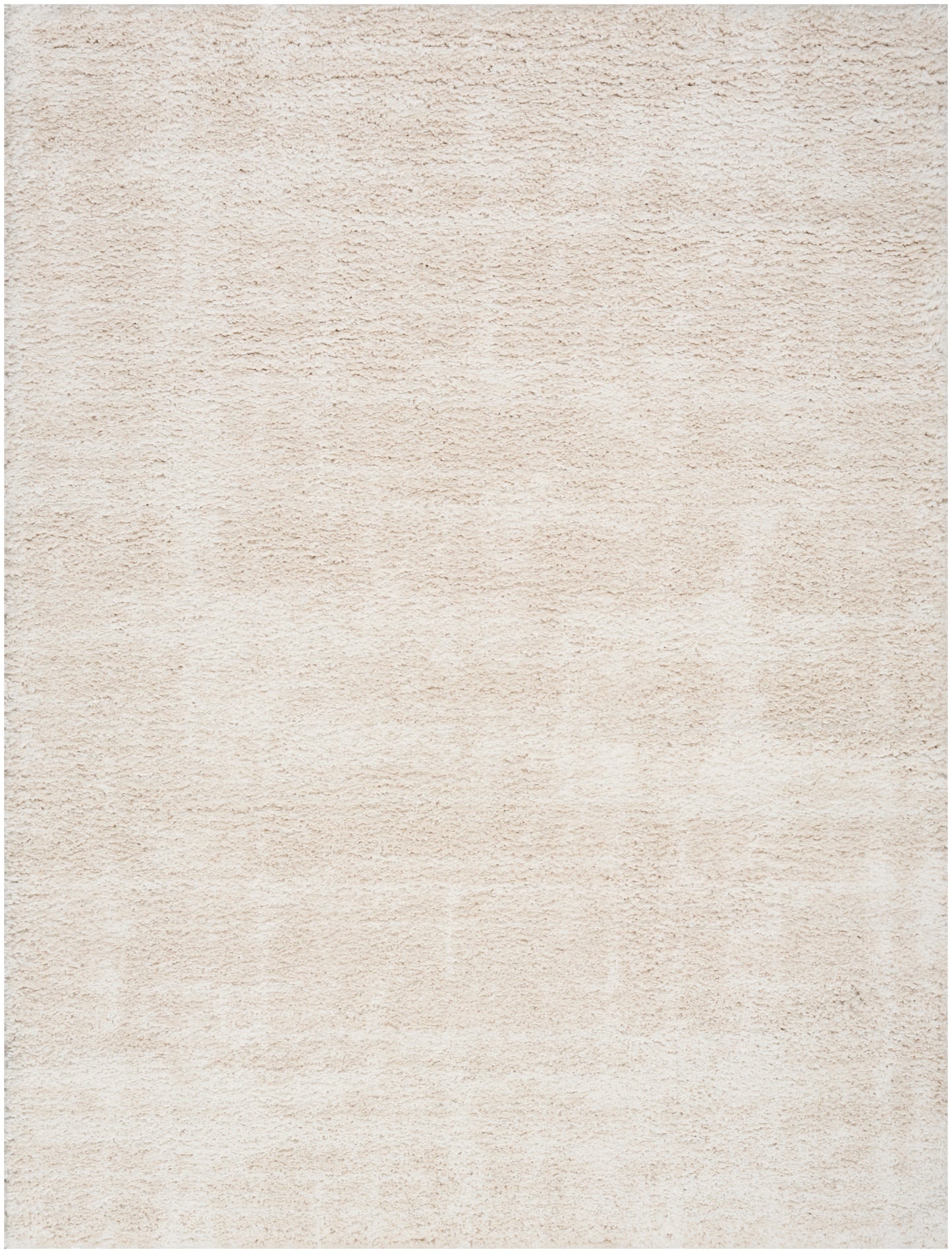 Nourison Modern Shag 5'3" x 7' Ivory Beige Modern Indoor Rug