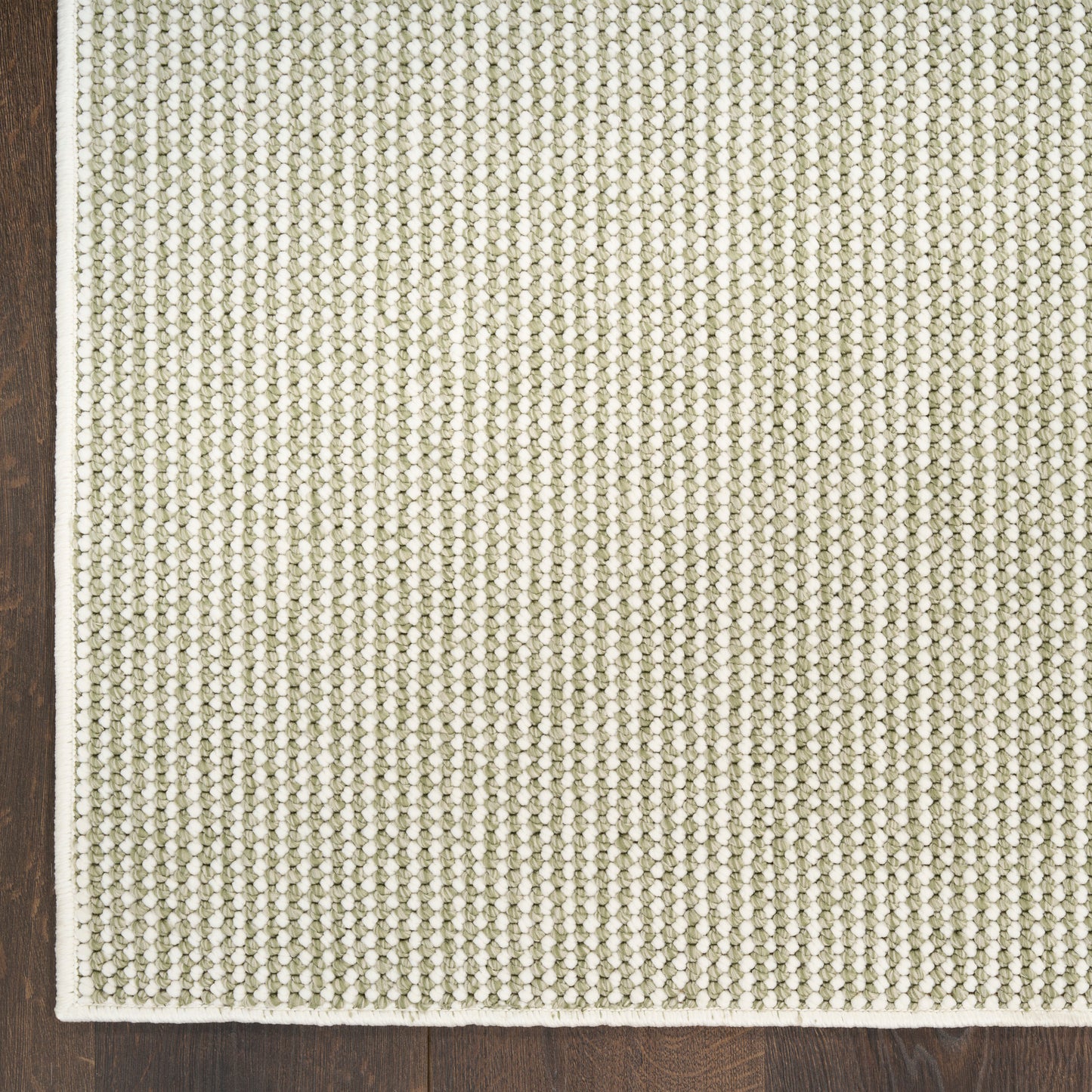 Nourison Natural Texture 7'10" x 9'10" Ivory Green Farmhouse Indoor Rug