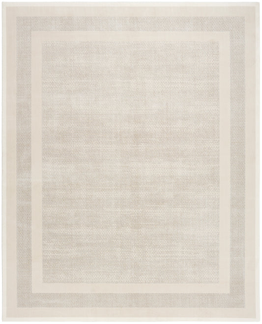 DKNY Grand Street 7'10" x 9'10" Ivory Taupe Modern Indoor Rug