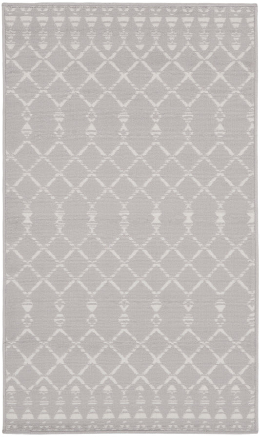 Nourison Whimsicle 3' x 5' Grey Bohemian Indoor Rug