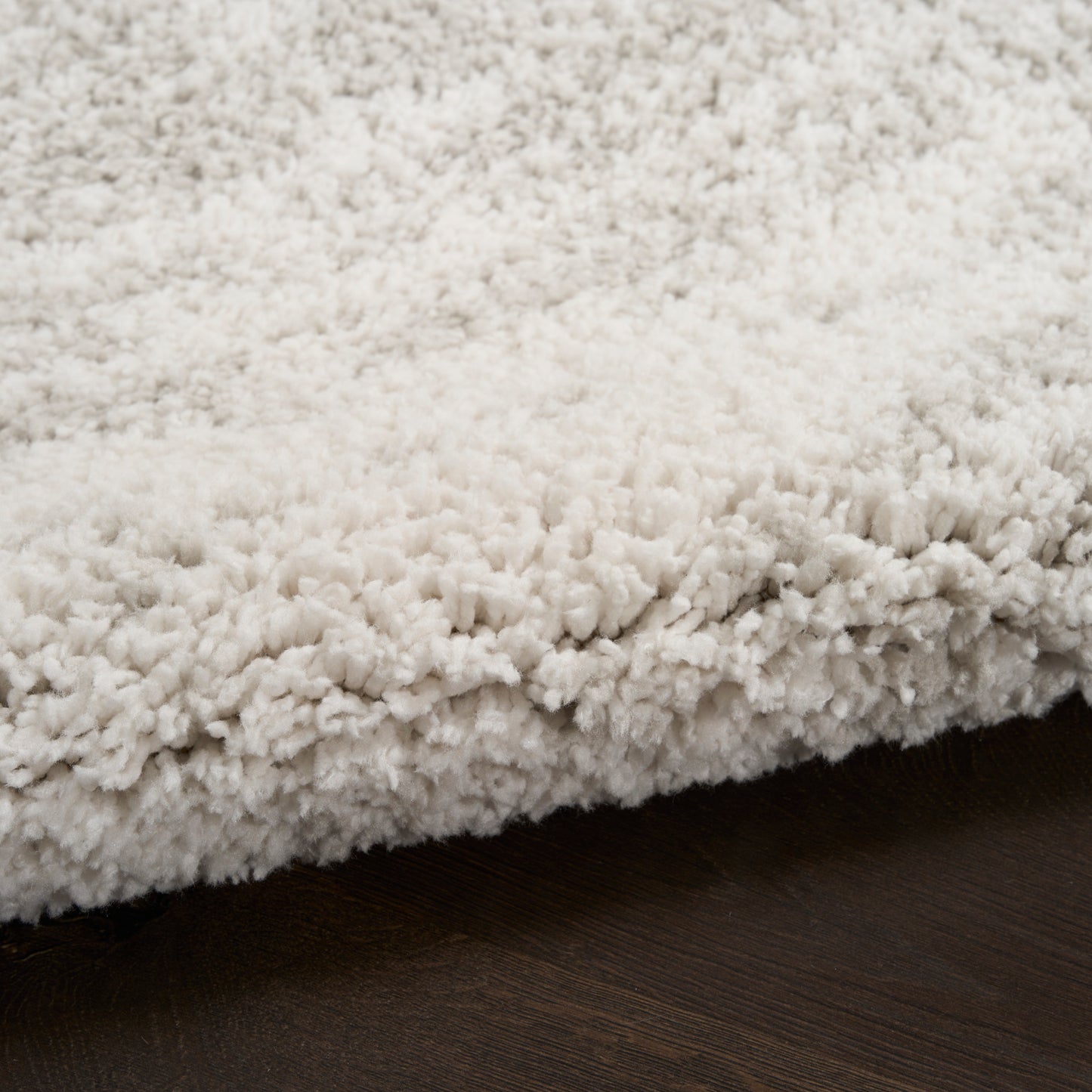 Nourison Modern Shag 3'11" x 5'11" Ivory Grey Modern Indoor Rug