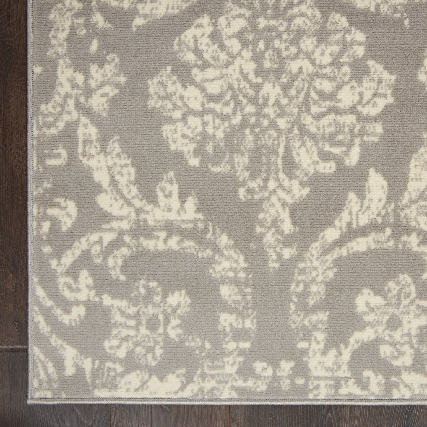 Nourison Jubilant 5'3" x 7'3" Grey Vintage Indoor Rug