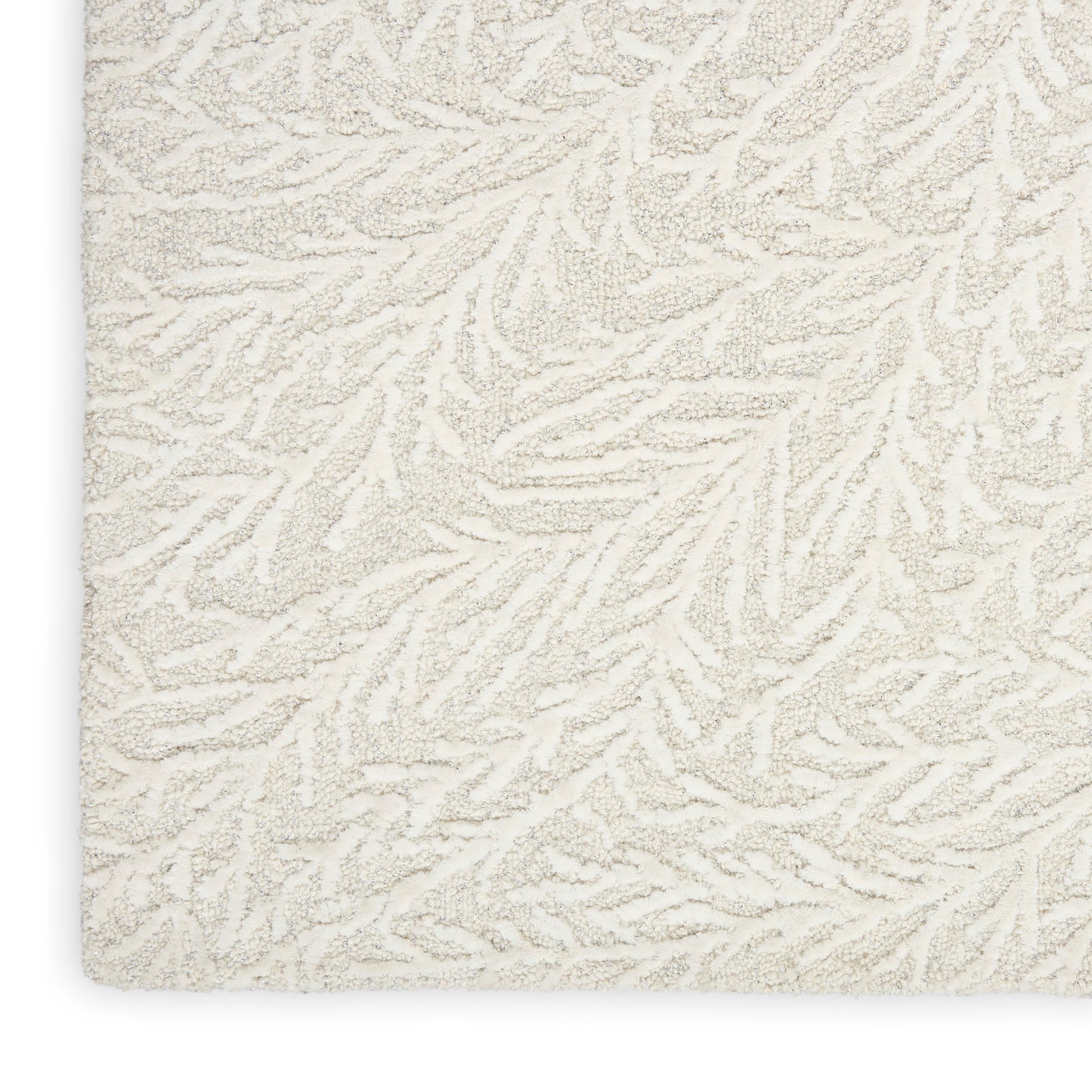 Michael Amini Ma30 Star 9'9" x 13'9" Ivory Modern Indoor Rug