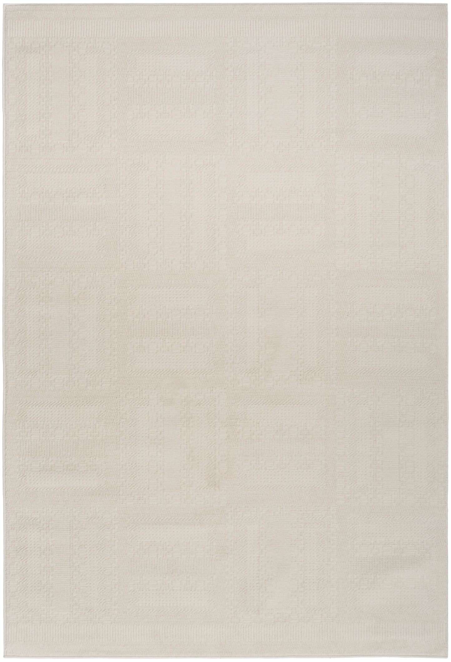 Nourison Nordic 4' x 6' Ivory Modern Indoor Rug