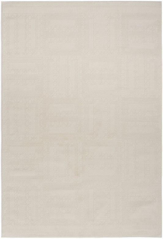 Nourison Nordic 4' x 6' Ivory Modern Indoor Rug