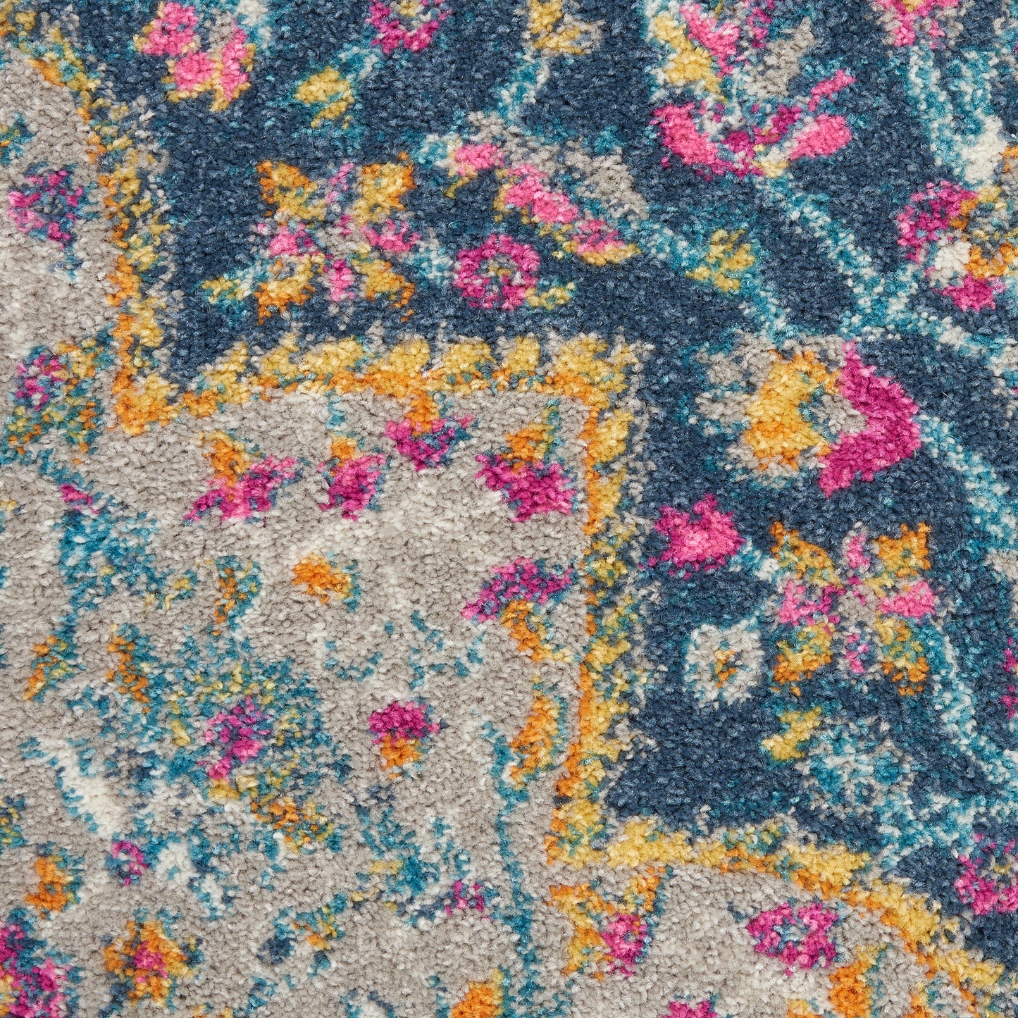 Nourison Passion 2'2" x 7'6" Multicolor Farmhouse Indoor Rug