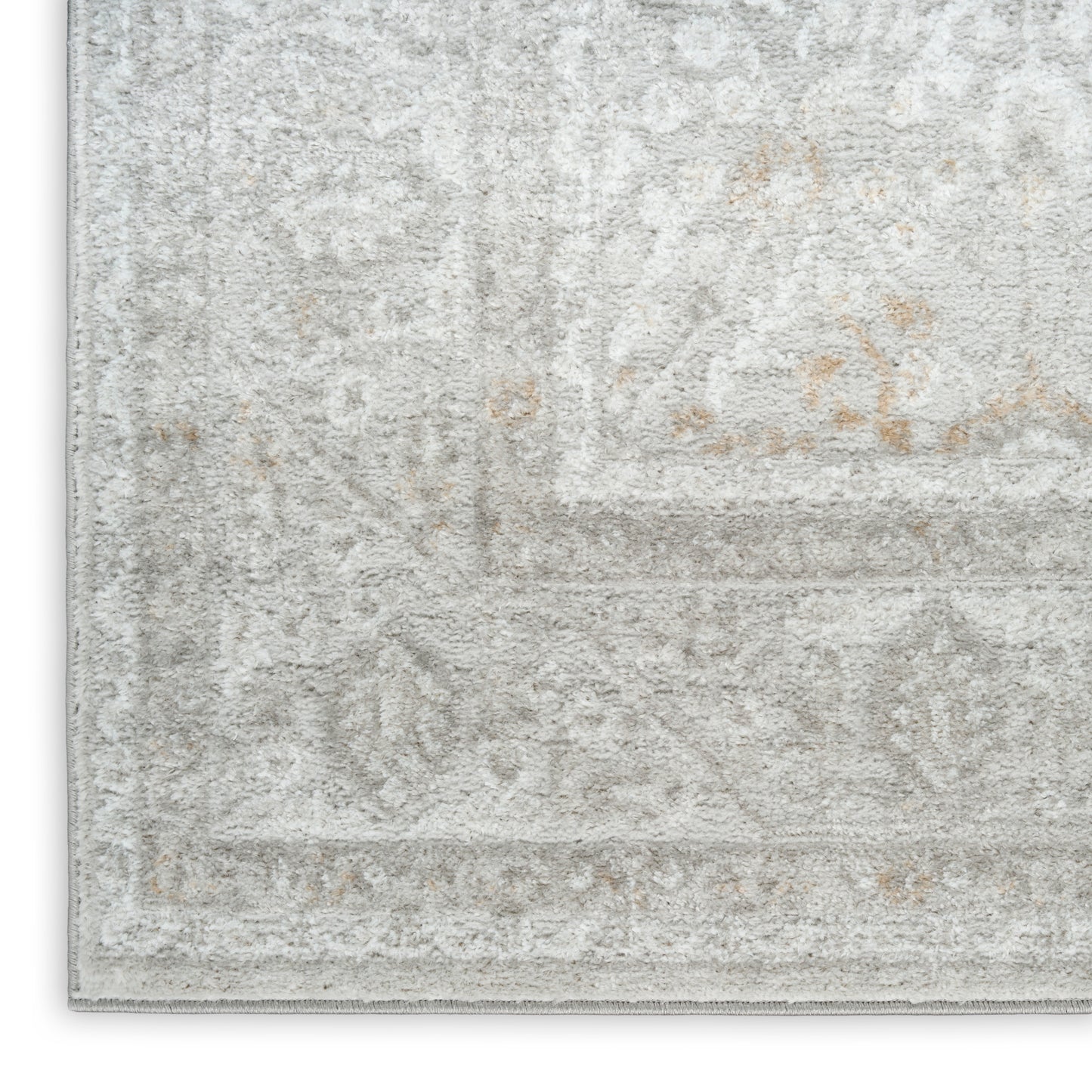 Nourison Dekor 7'10" x 9'10" Grey Vintage Indoor Rug
