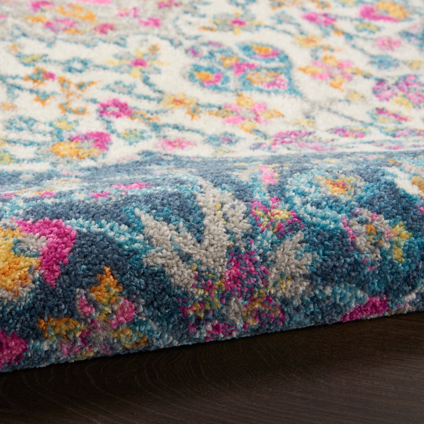 Nourison Passion 2'2" x 7'6" Multicolor Farmhouse Indoor Rug