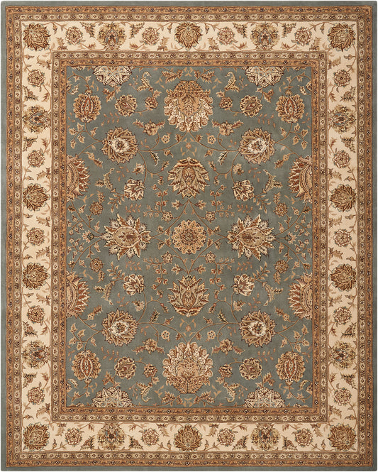 Nourison Nourison 2000 7'9" x 9'9" Blue Traditional Indoor Rug