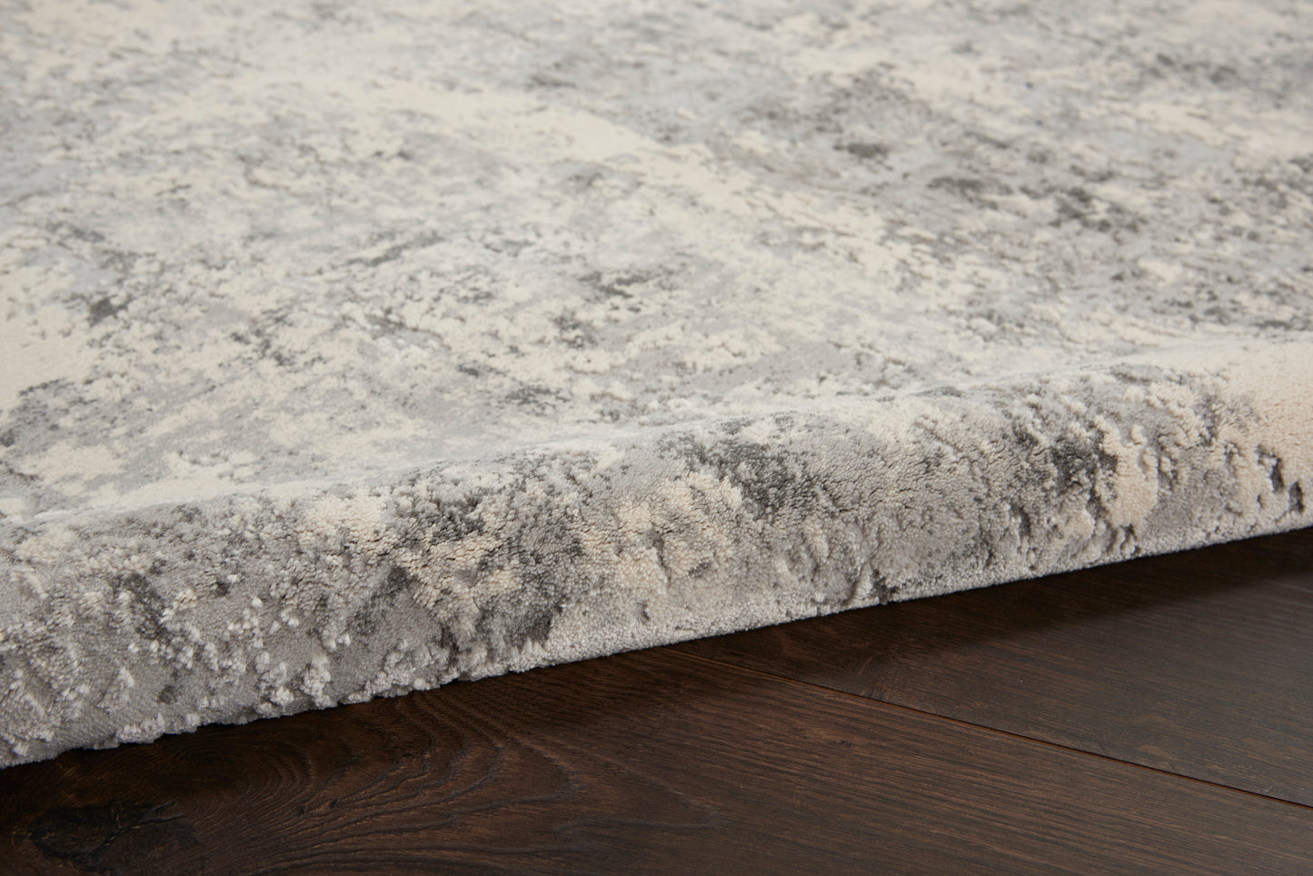 Nourison Rustic Textures 6' x 9' Grey Beige Rustic Indoor Rug