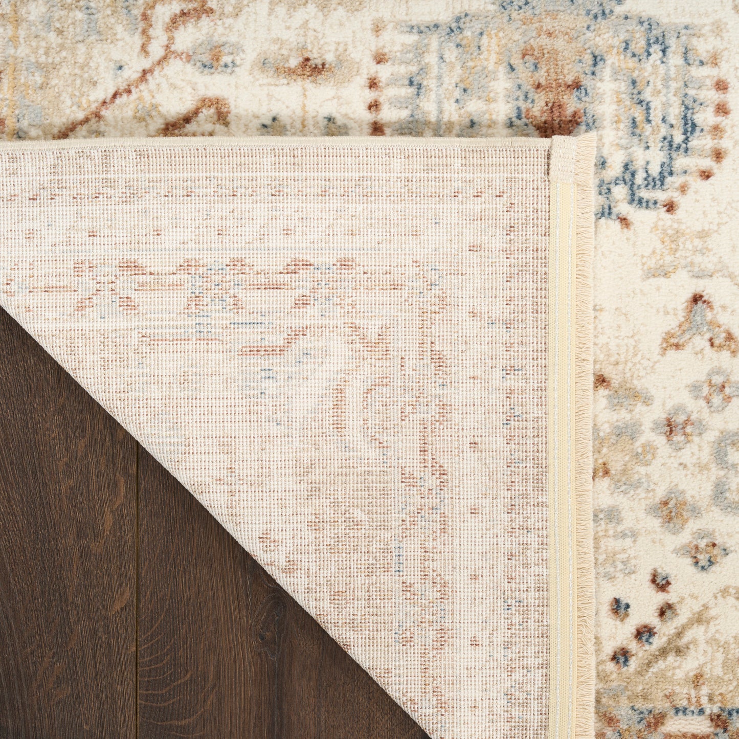 Nourison Pardis 7'10" x 9'10" Ivory Rust Vintage Indoor Rug