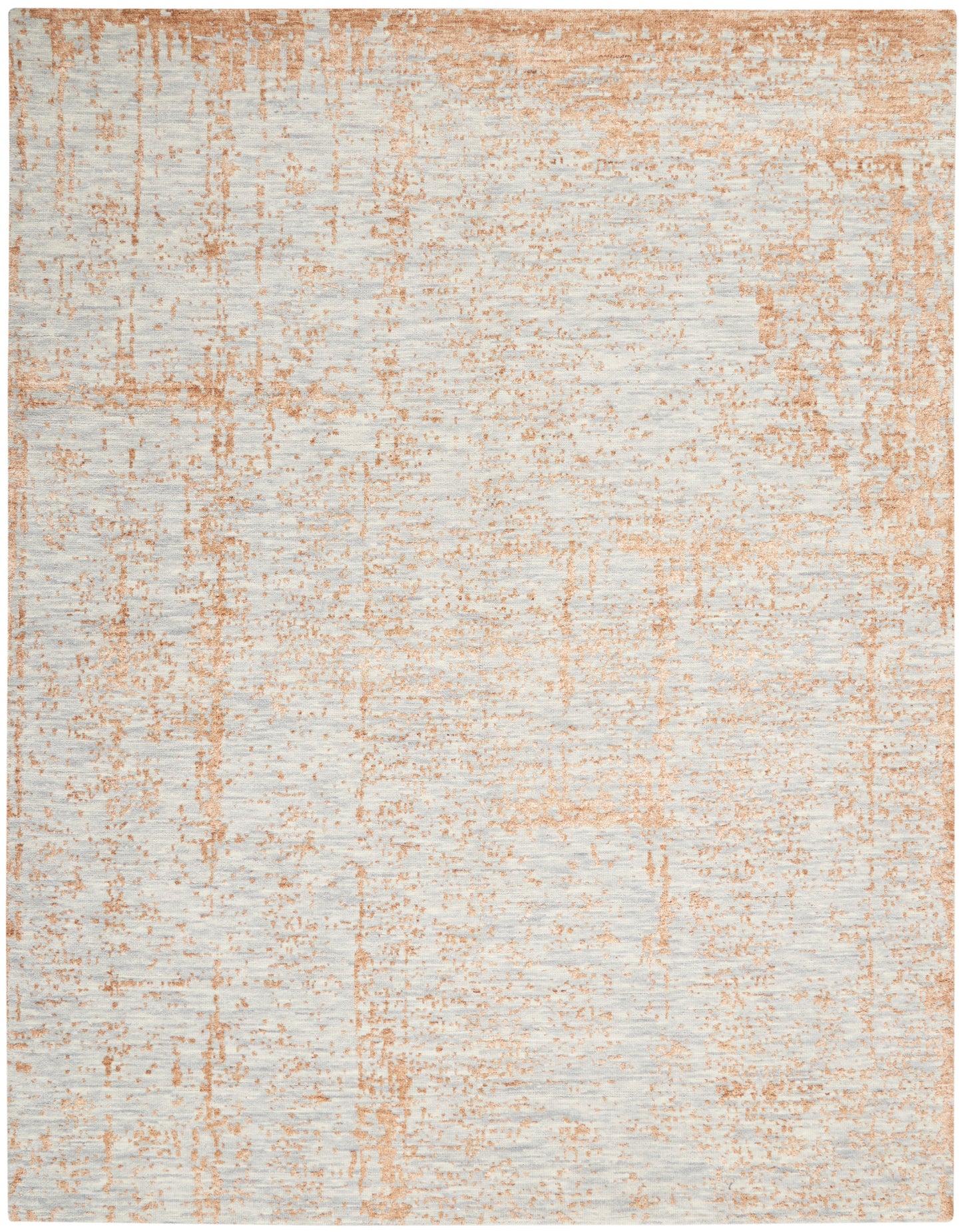 Nourison Luna 8'6" x 11'6" Blue Mocha Modern Indoor Rug