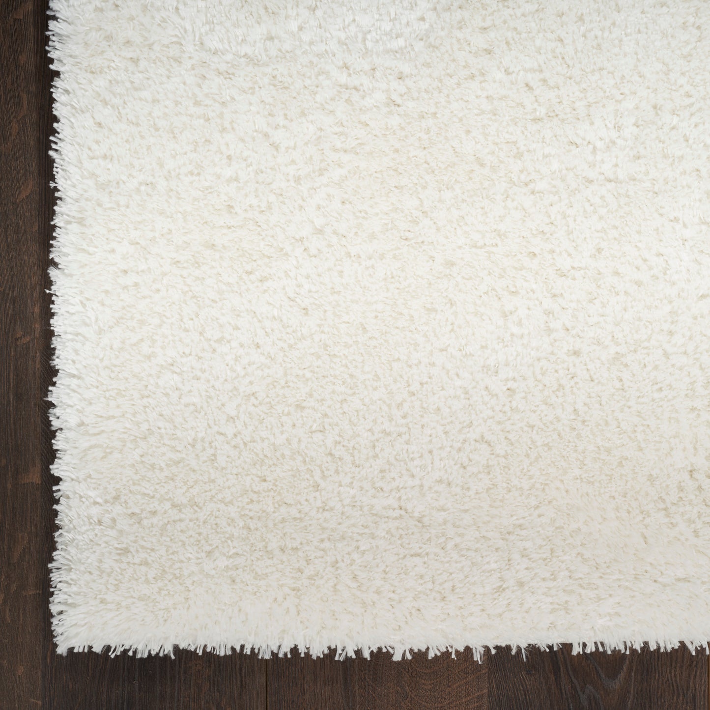 Nourison Pacific Shag 7'10" x 9'10" Ivory Shag Indoor Rug