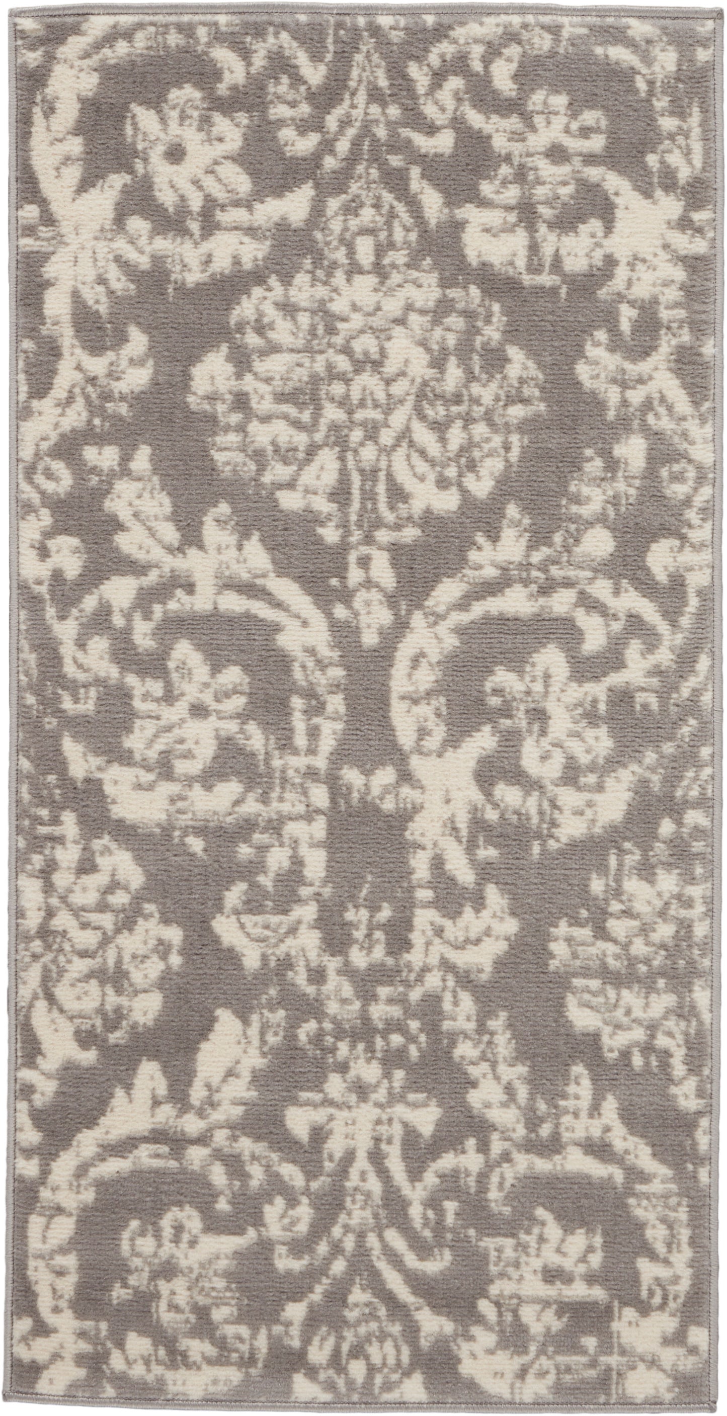 Nourison Jubilant 2' x 4' Grey Vintage Indoor Rug
