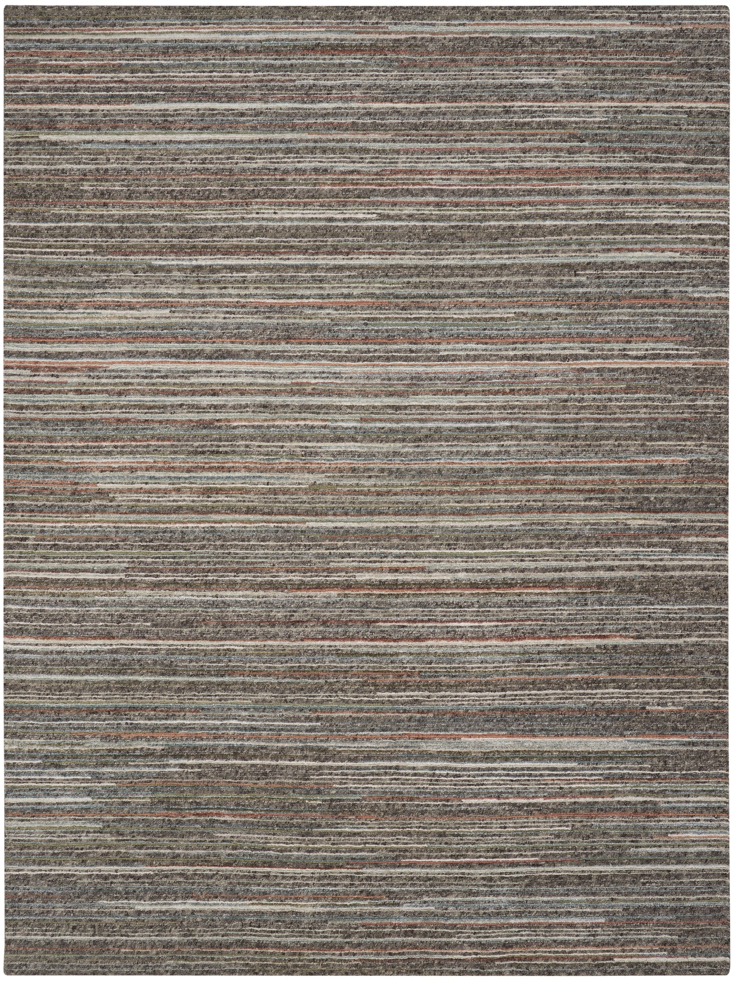 Nourison Plateau 9'9" x 13'9" Grey Green Modern Indoor Rug