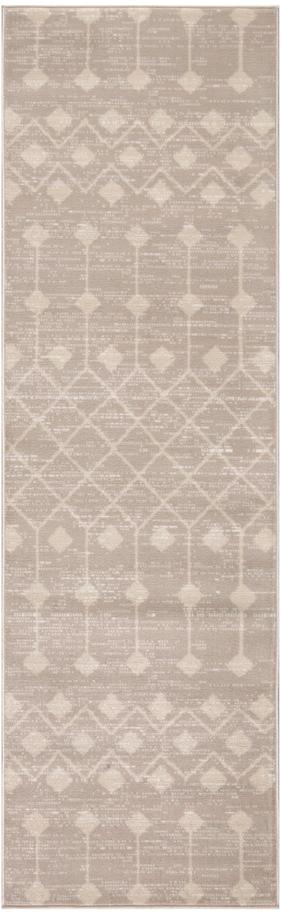 Nourison Grafix 2' x 6' Beige Bohemian Indoor Rug