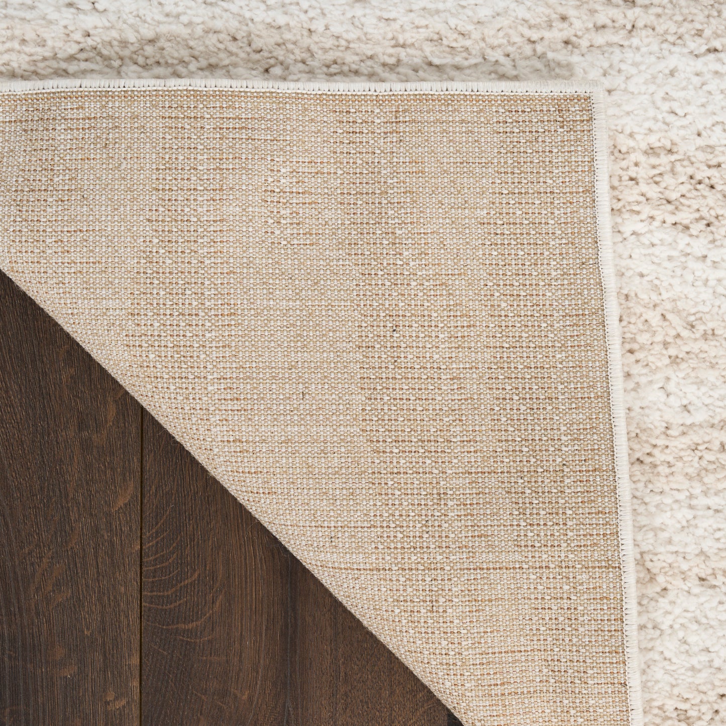 Nourison Modern Shag 7'10" x 9'10" Ivory Beige Modern Indoor Rug