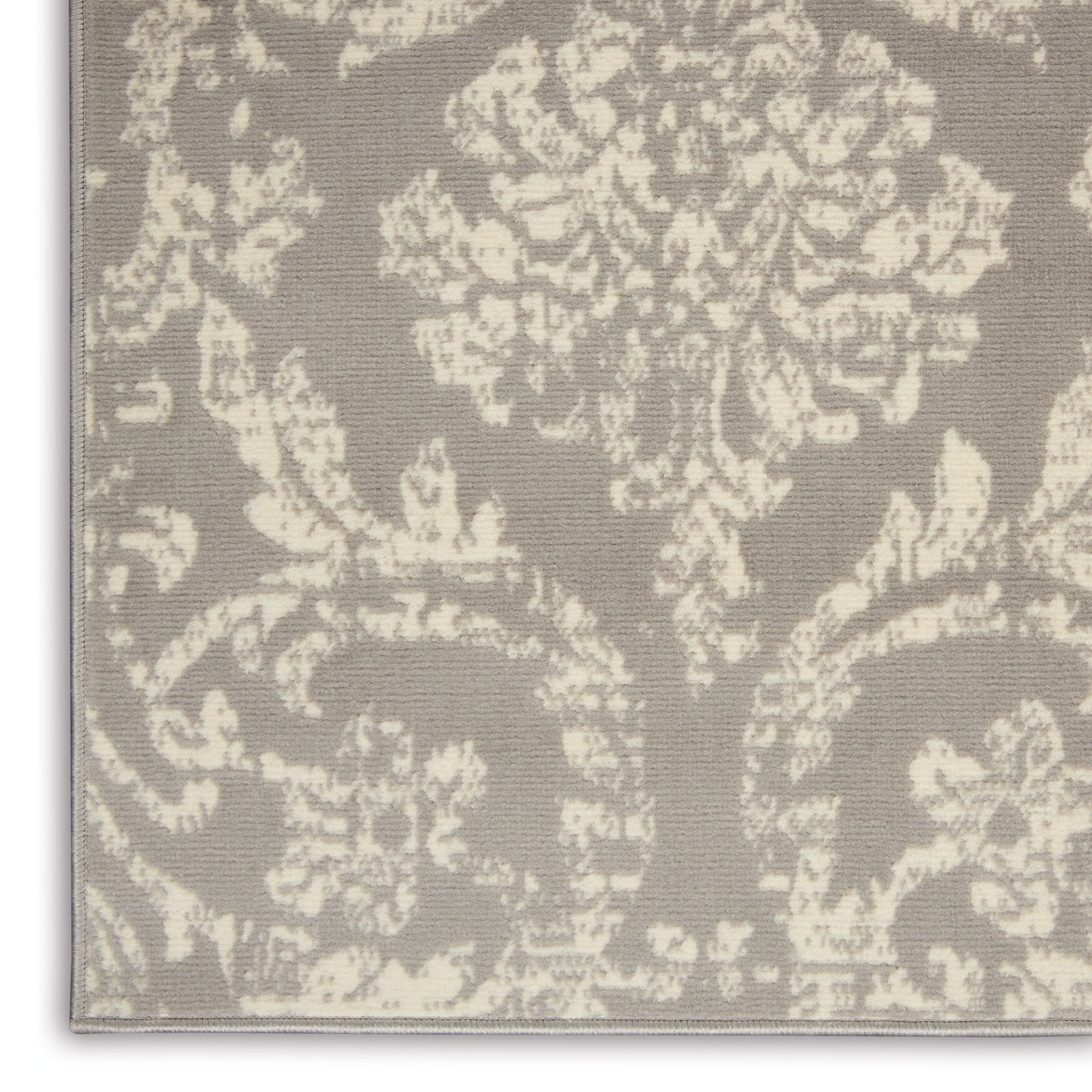 Nourison Jubilant 6' x 9' Grey Vintage Indoor Rug