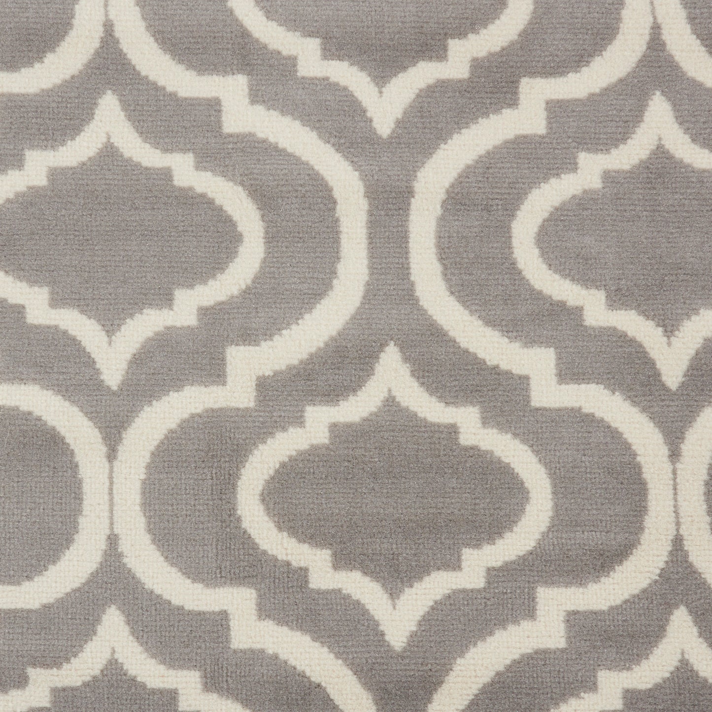 Nourison Jubilant 7'10" x 9'10" Grey Contemporary Indoor Rug