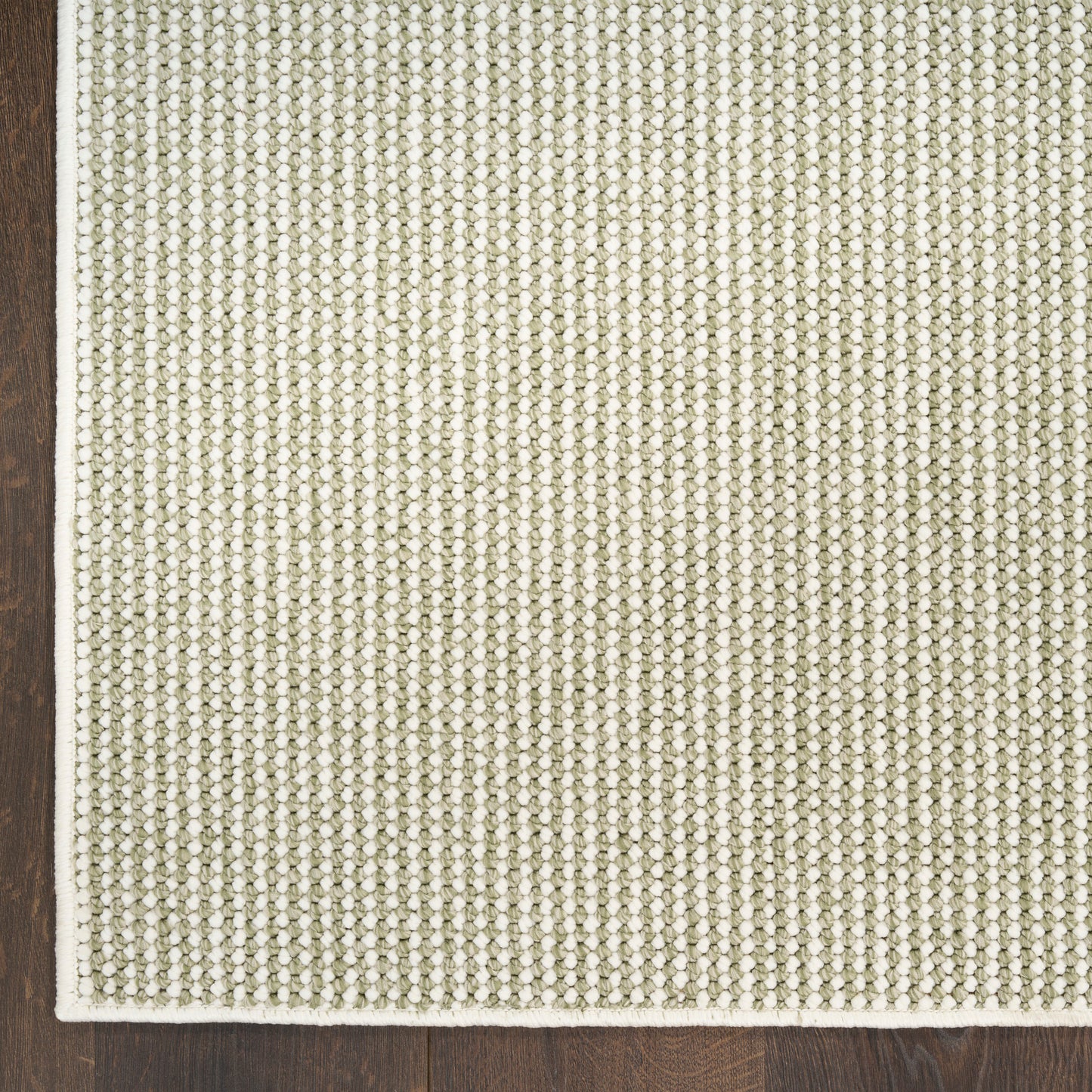 Nourison Natural Texture 2'3" x 7'6" Ivory Green Farmhouse Indoor Rug