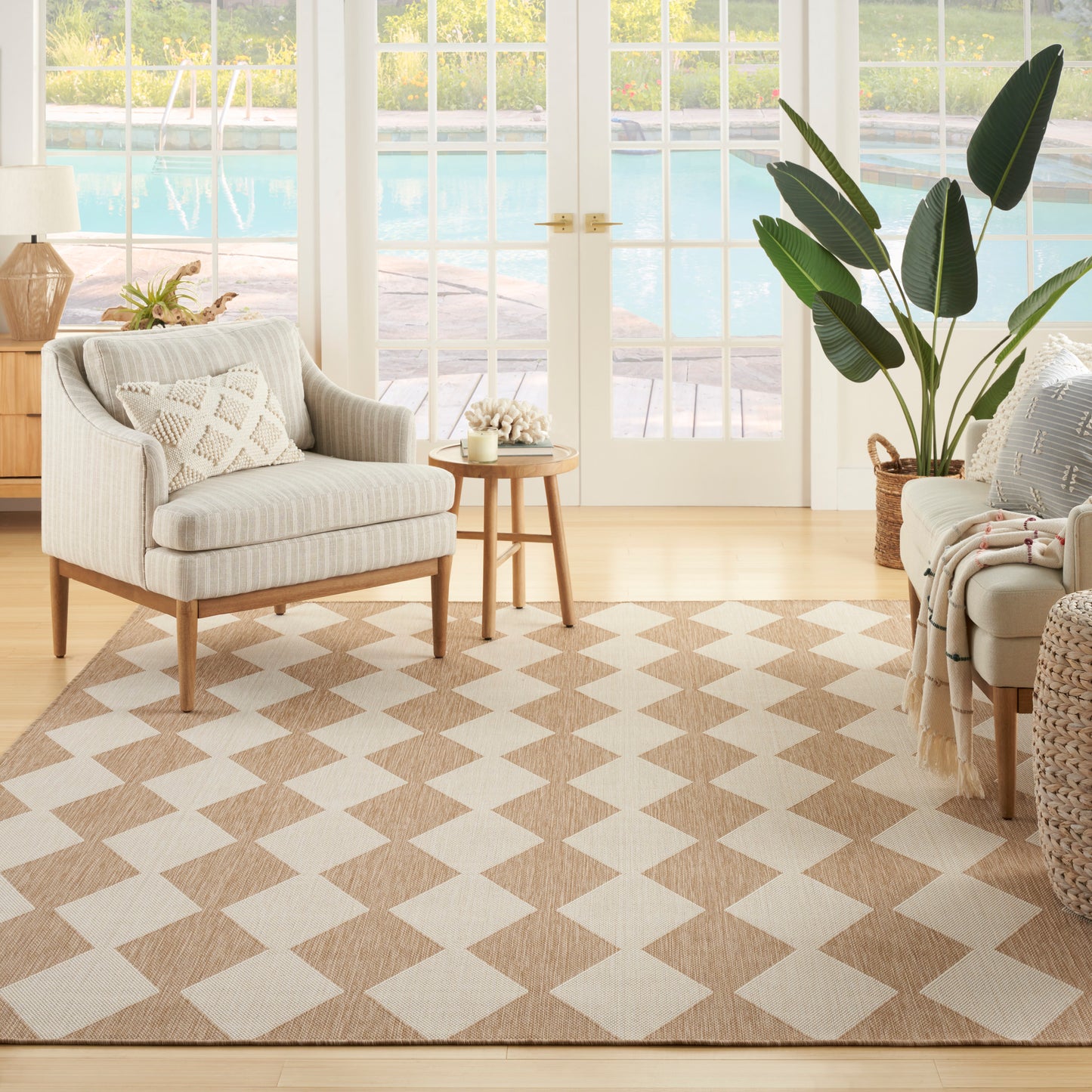 Nourison Positano 8' x 10' Jute Modern Rug