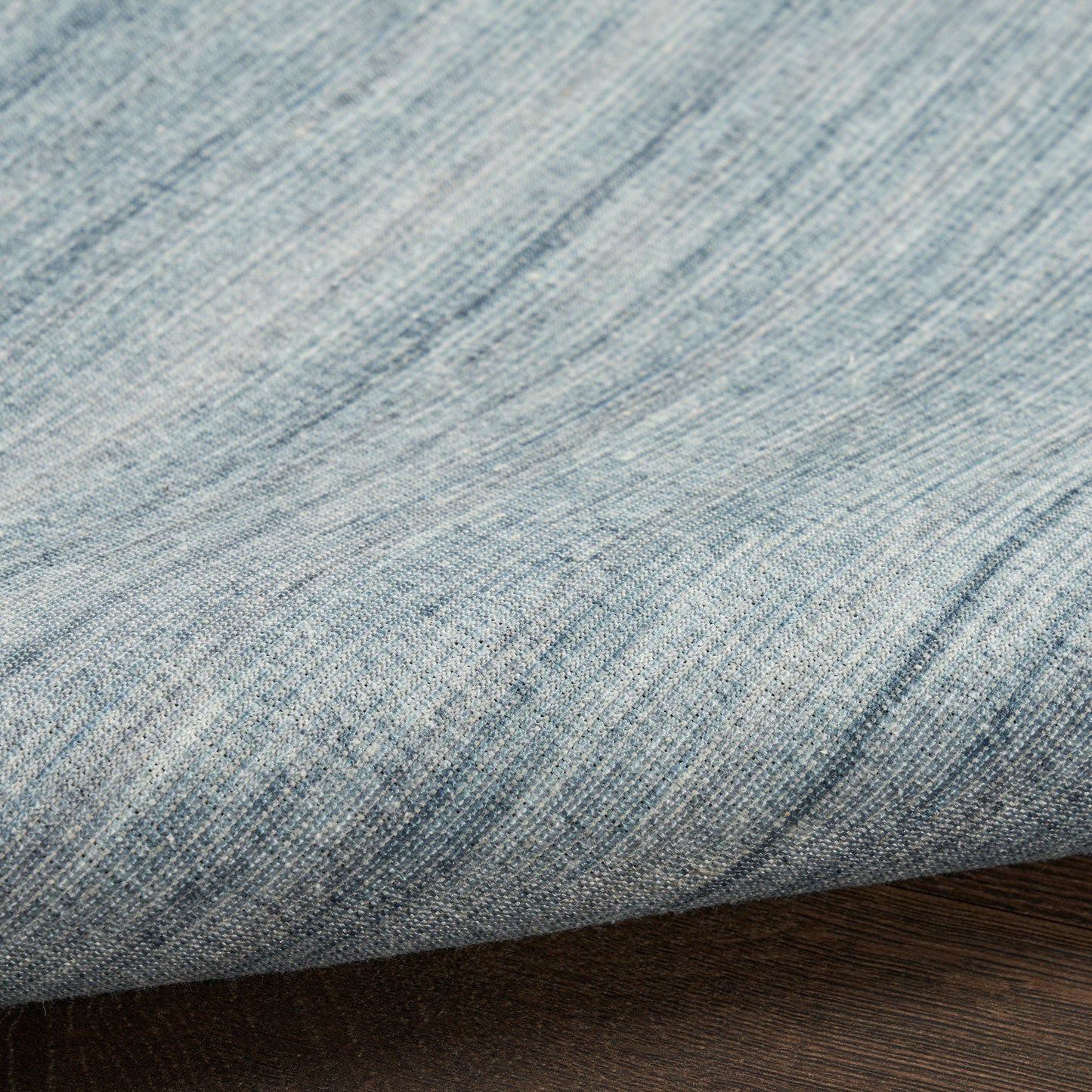 Nourison Washable Essentials 5'3" x 7'3" Aqua Modern Indoor Rug
