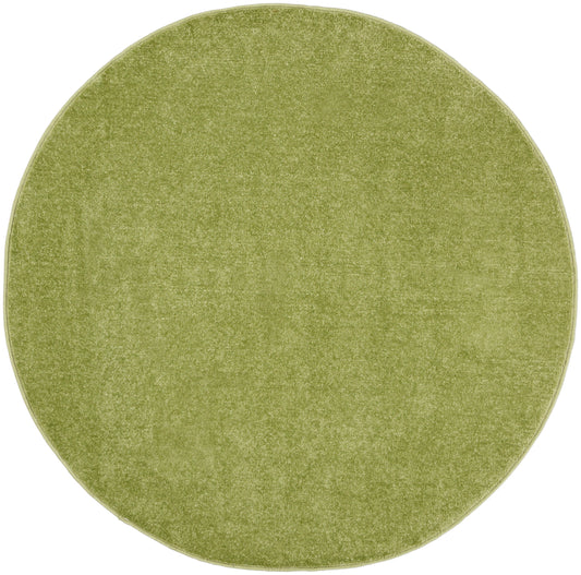 Nourison Nourison Essentials 4' x Round Green Outdoor Rug
