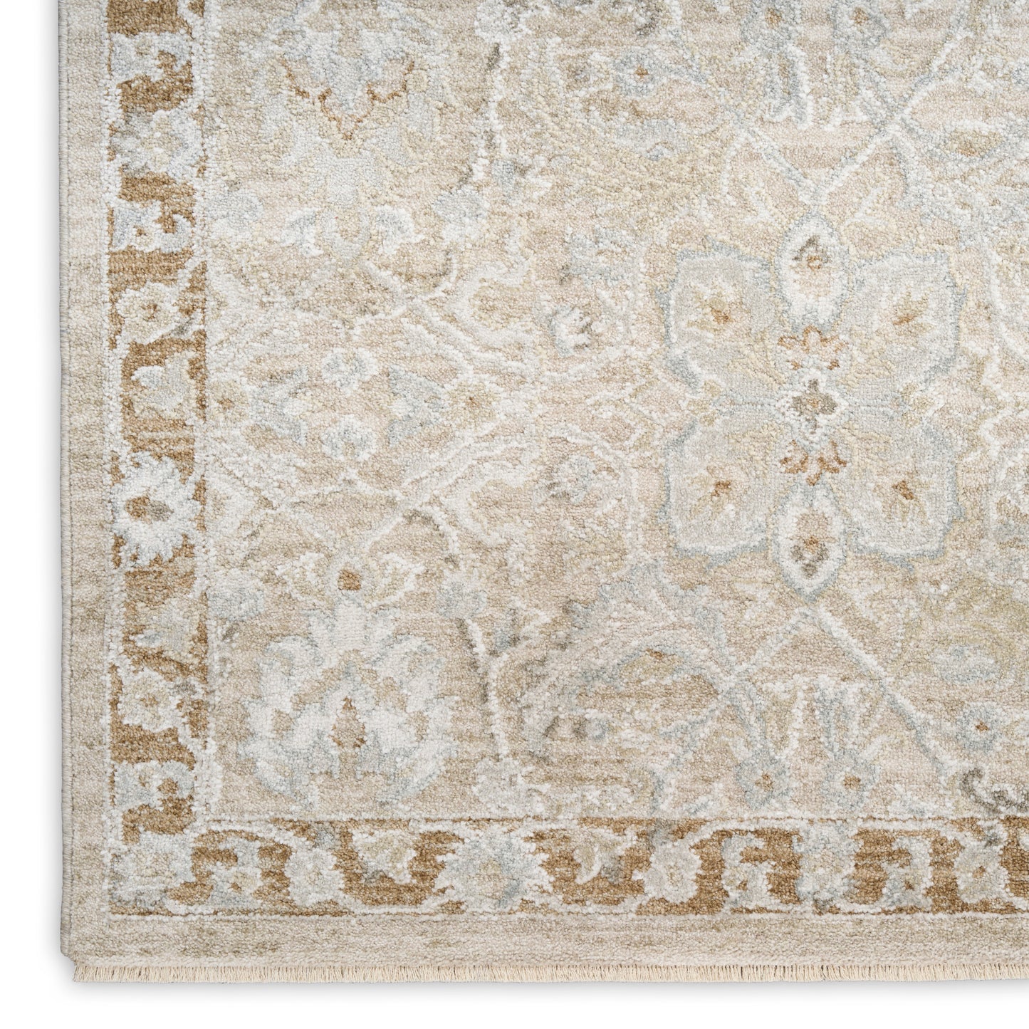 Nourison Envy 9'3" x 12'7" Taupe Vintage Indoor Rug